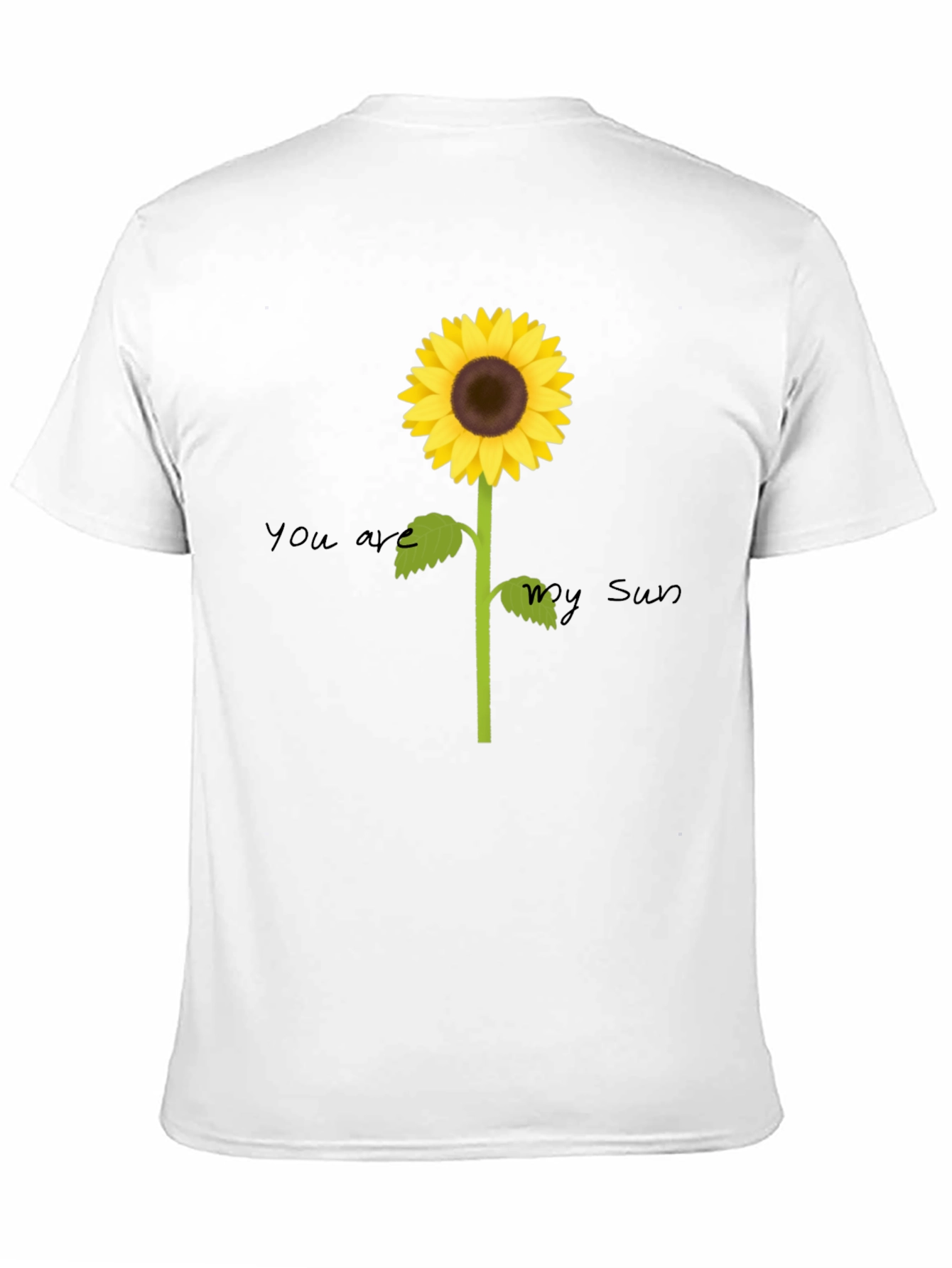 Black Sunflower Graphic Tee - You Are My Sun view 11