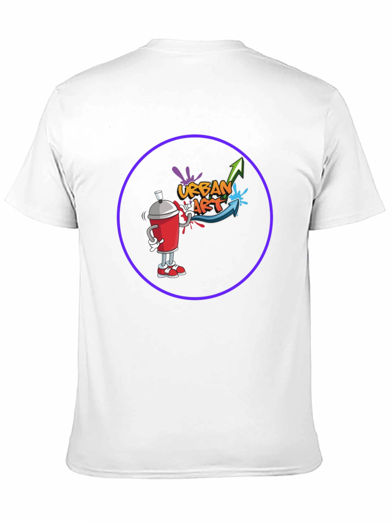 Urban Art Graffiti T-Shirt - Stylish Crew Neck Tee - 11