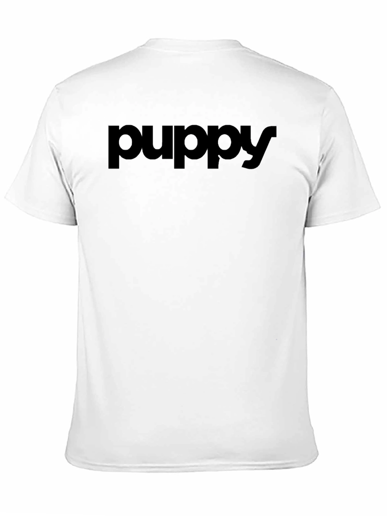 Black Puppy Black T-Shirt - Casual Style view 11