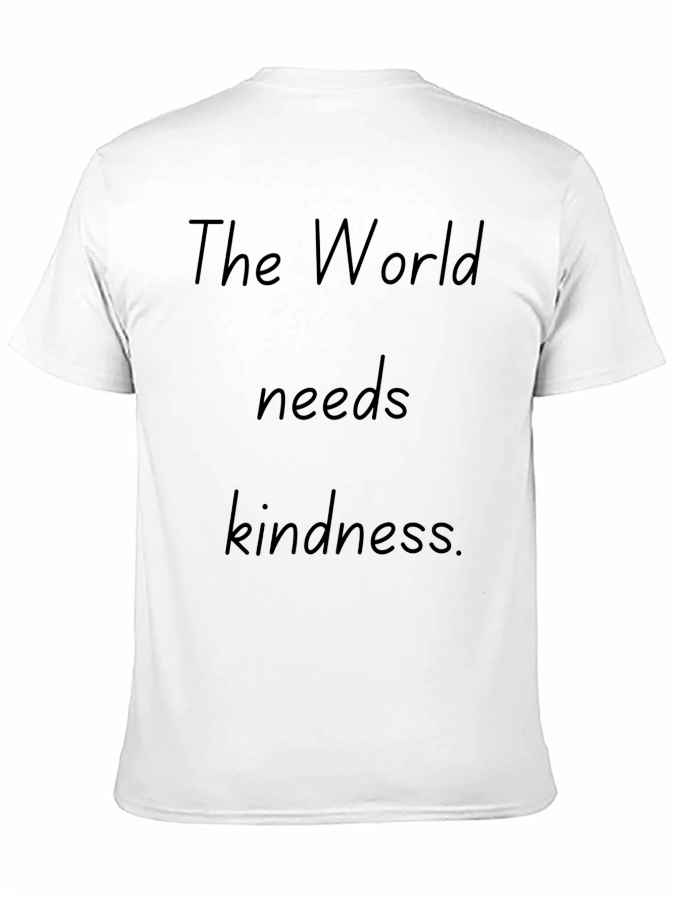 Black Kindness Message T-Shirt view 11