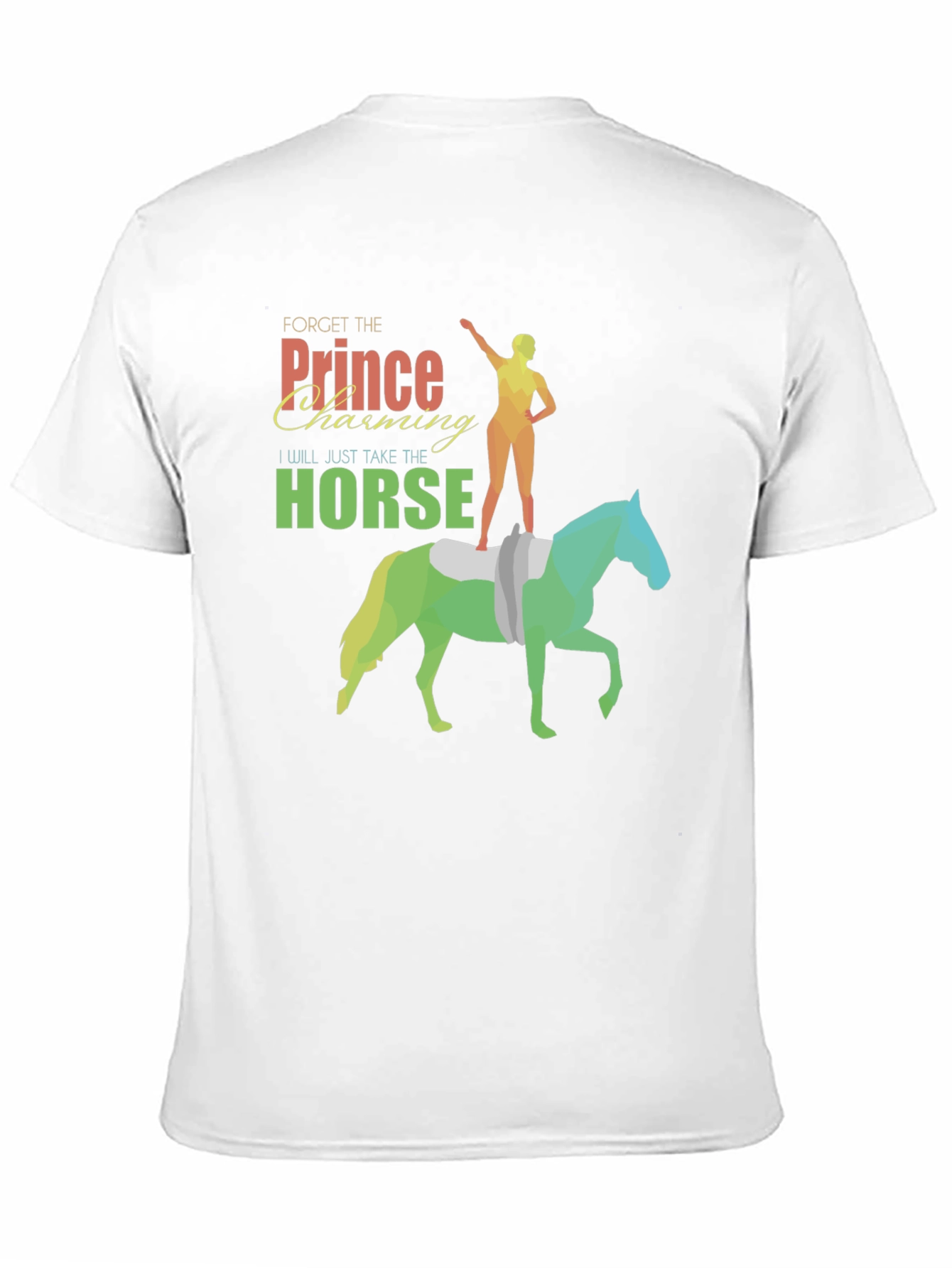 Black Forget Prince Charming Graphic Tee view 11