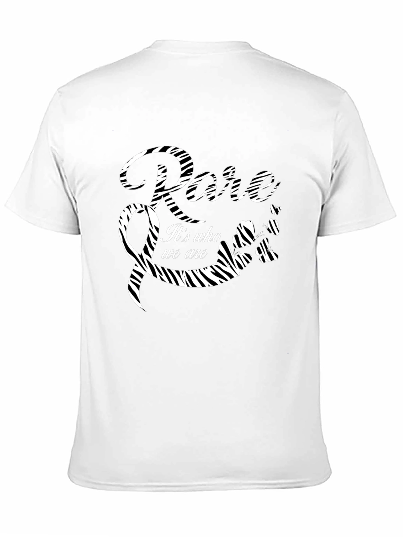 Black Rare It's Who We Are Zebra Print Tee view 11