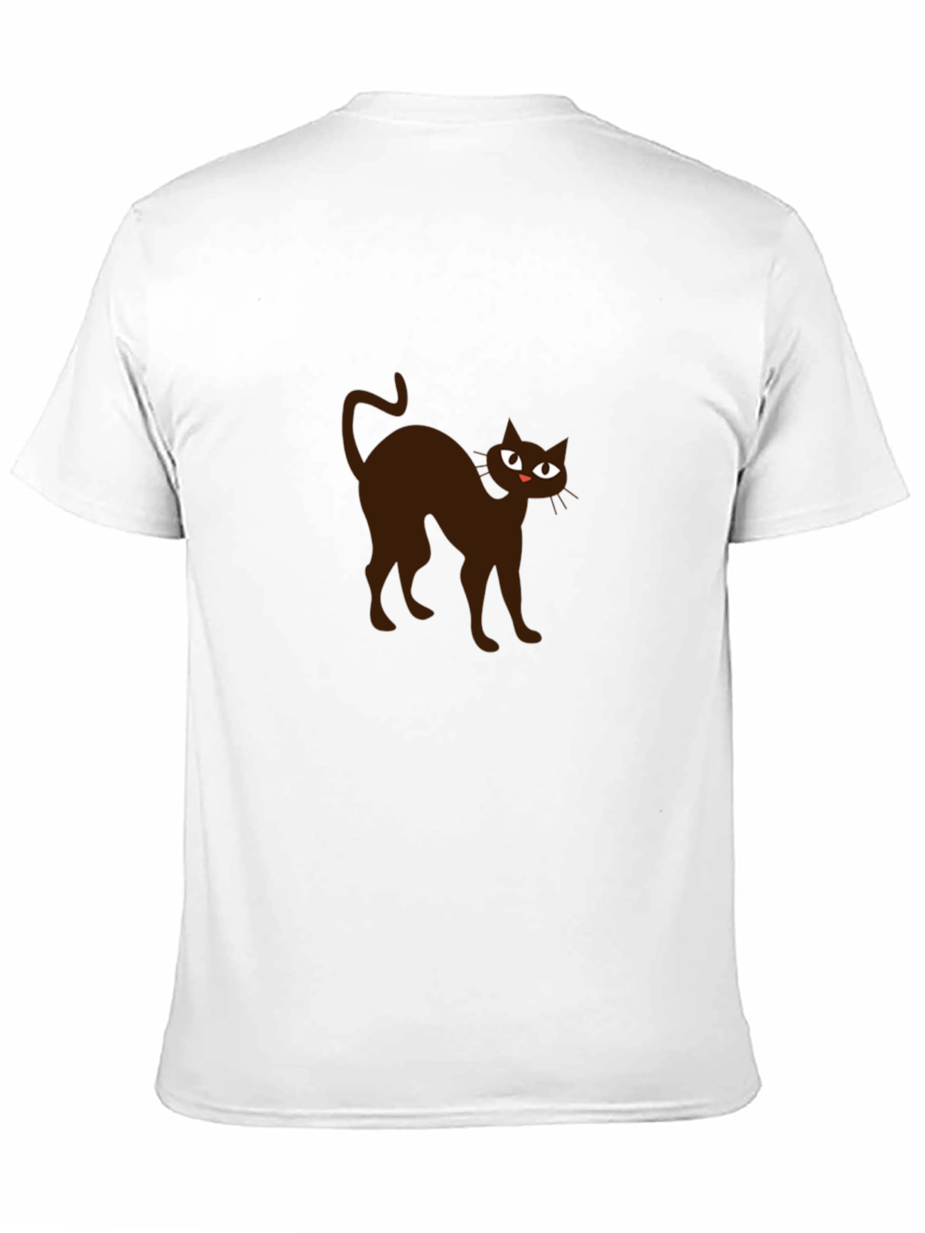 Black Black Cat Graphic Tee - Men's Short Sleeve Shirt view 11