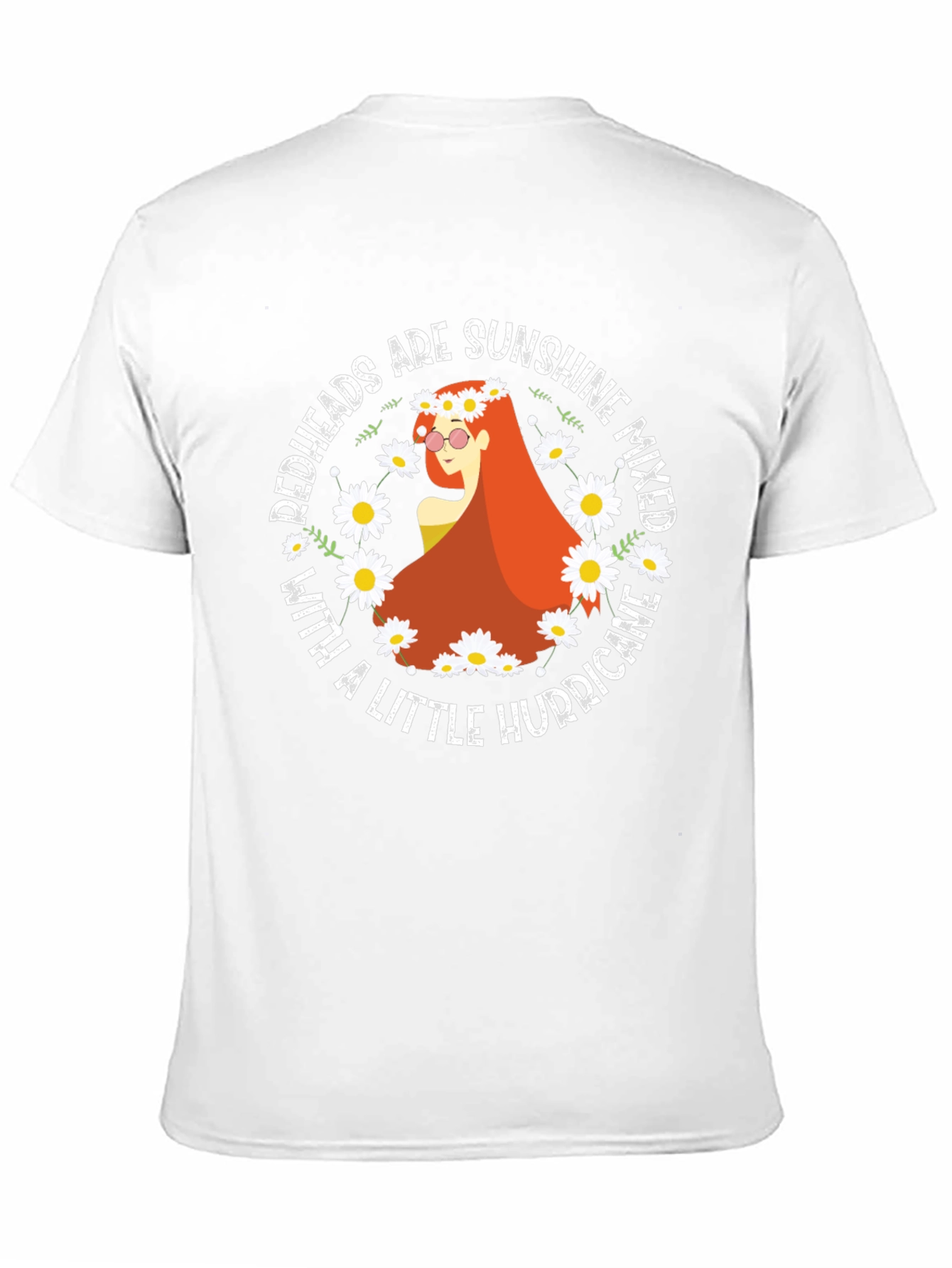 Black Redhead Sunshine Hurricane Graphic Tee view 11