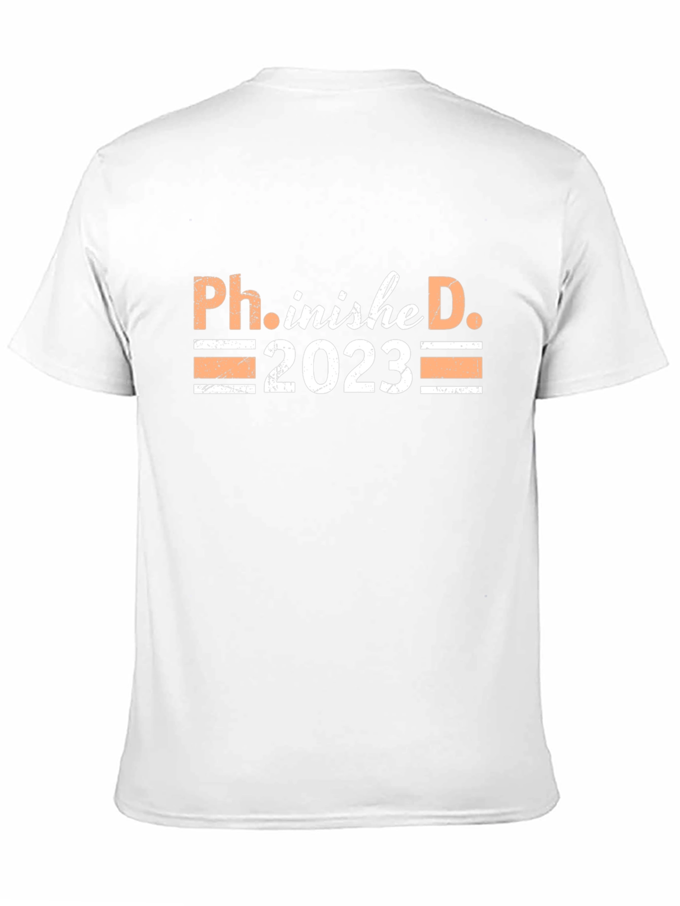 Black Ph.inished D. 2023 Graduation T-Shirt view 11