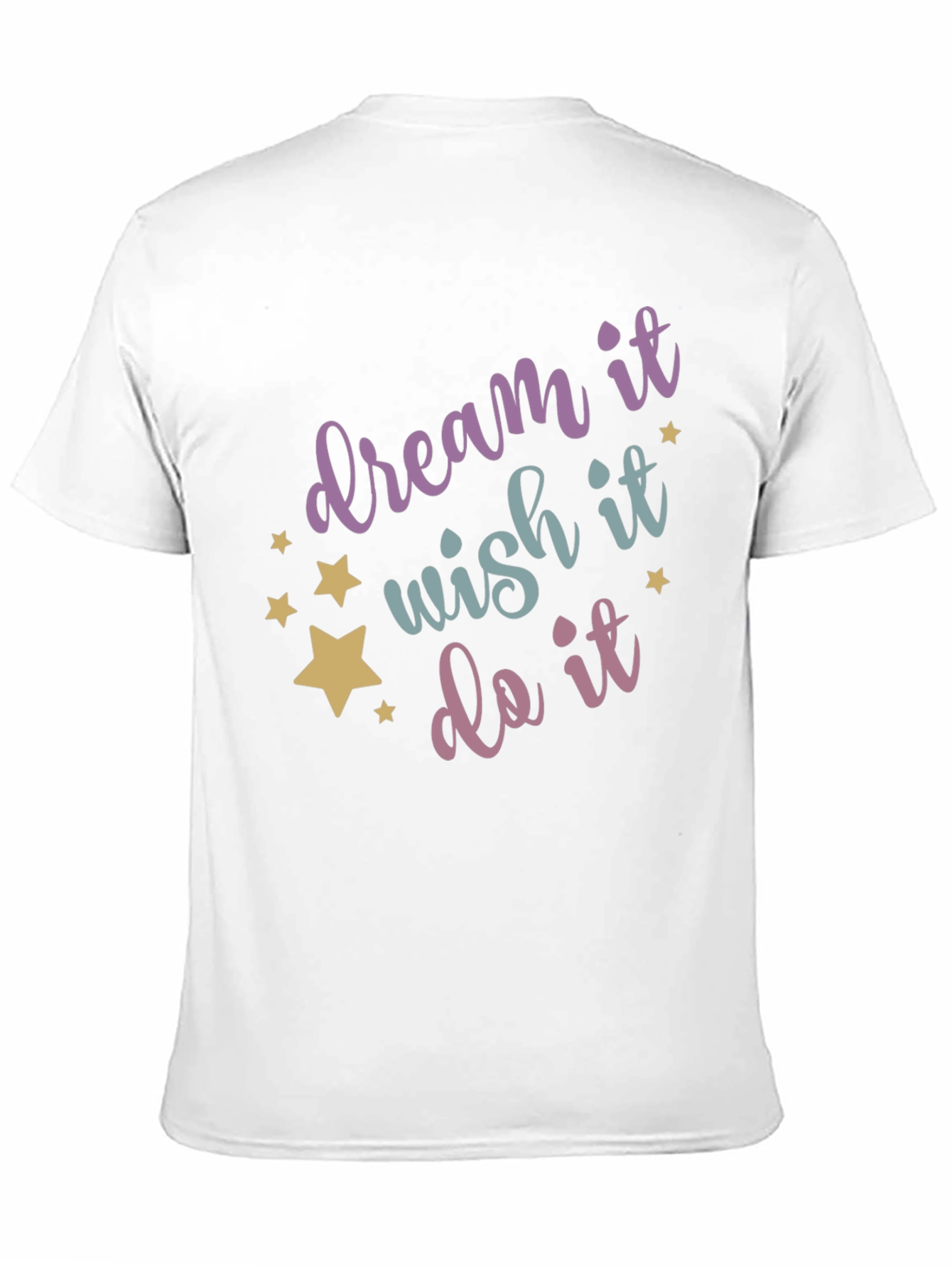 Black Dream Wish Do It Graphic Tee - Black view 11
