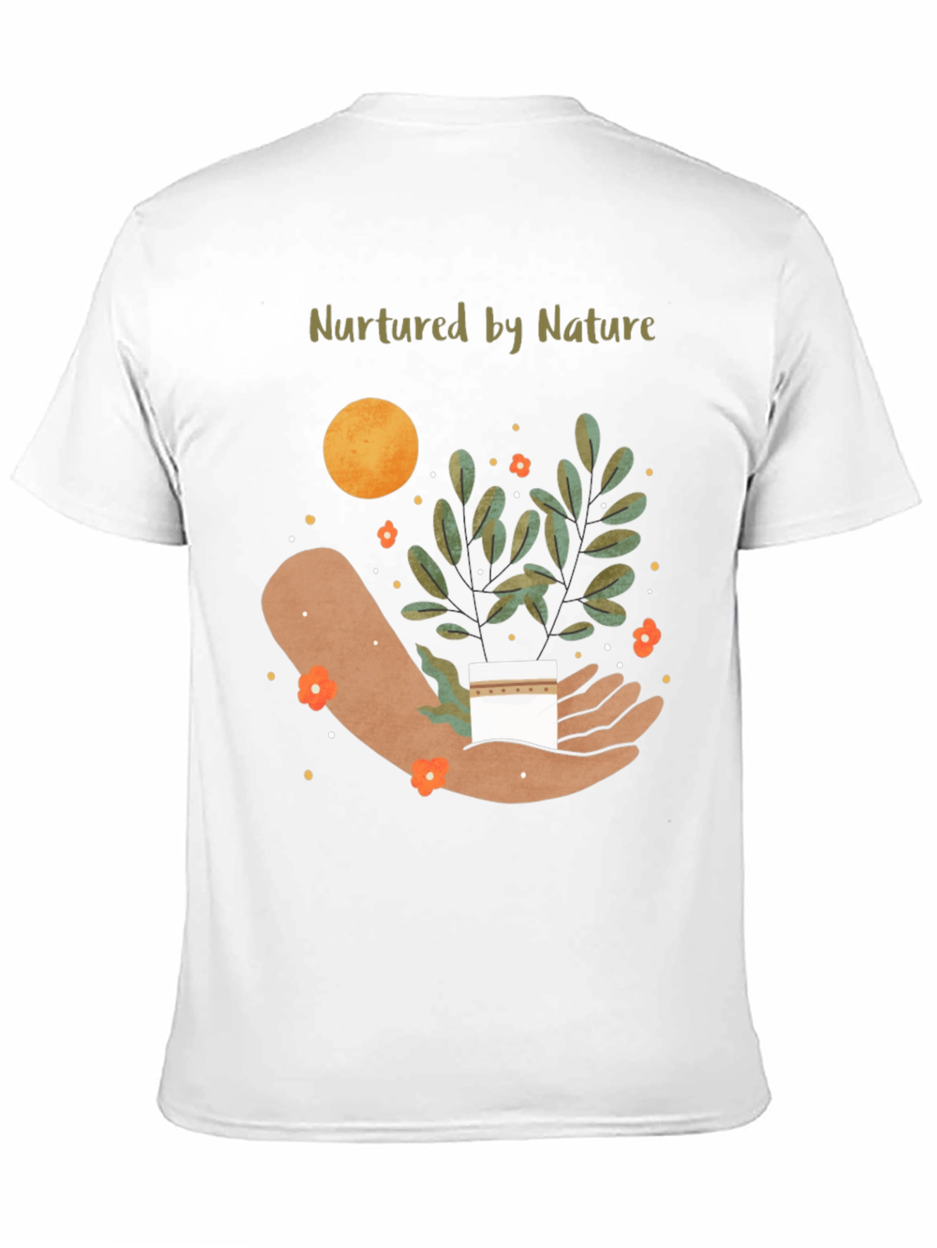 Black Nurtured By Nature Graphic T-Shirt view 11