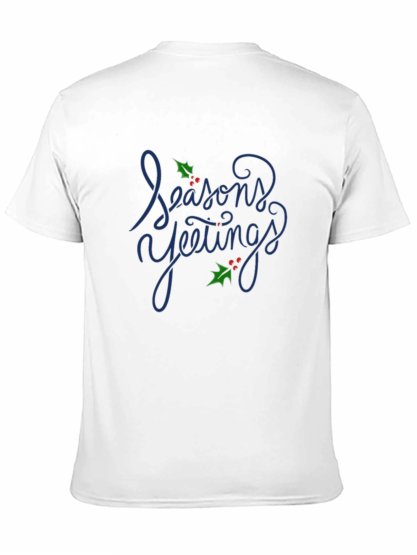 Black Seasons Yeetings T-Shirt - Holiday Funny Tee view 11