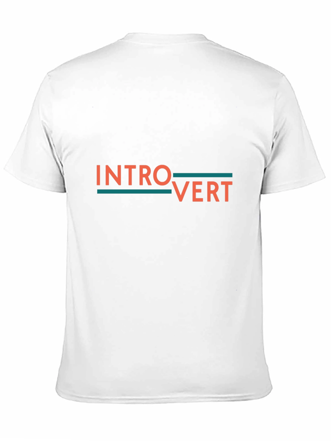 Black Introvert Graphic Tee - Soft Black Cotton view 11