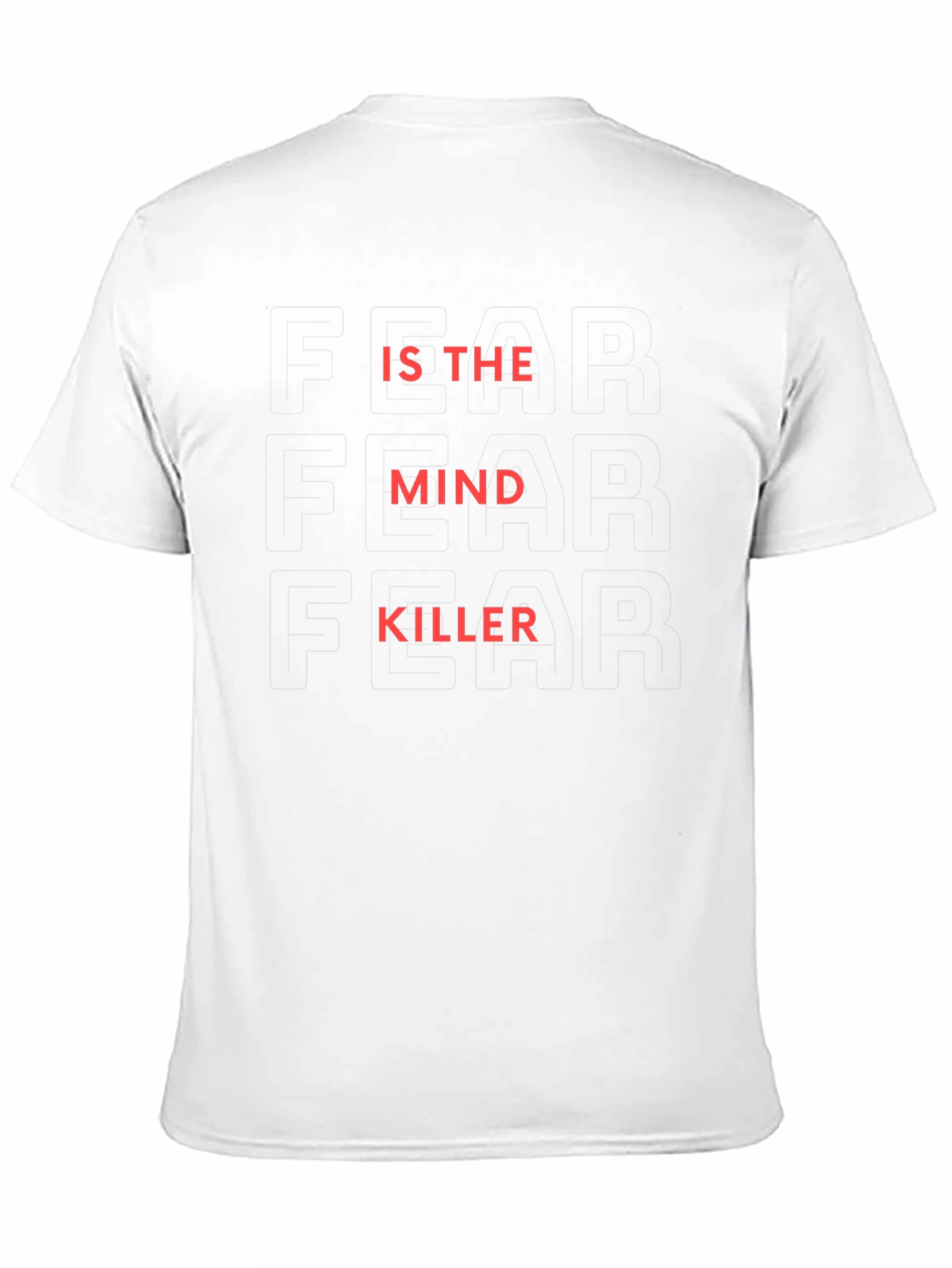 Black Fear is the Mind Killer Graphic T-Shirt view 11