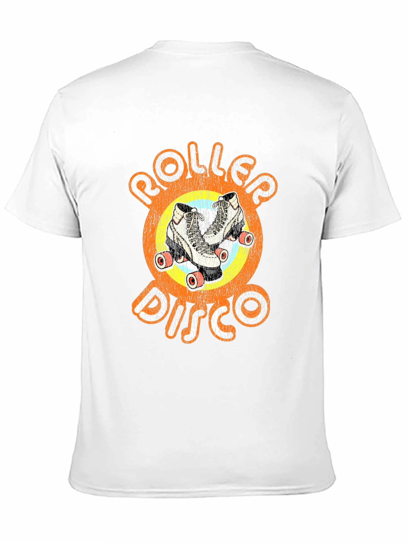 Black Retro Roller Disco T-Shirt - Skate in Style! view 11