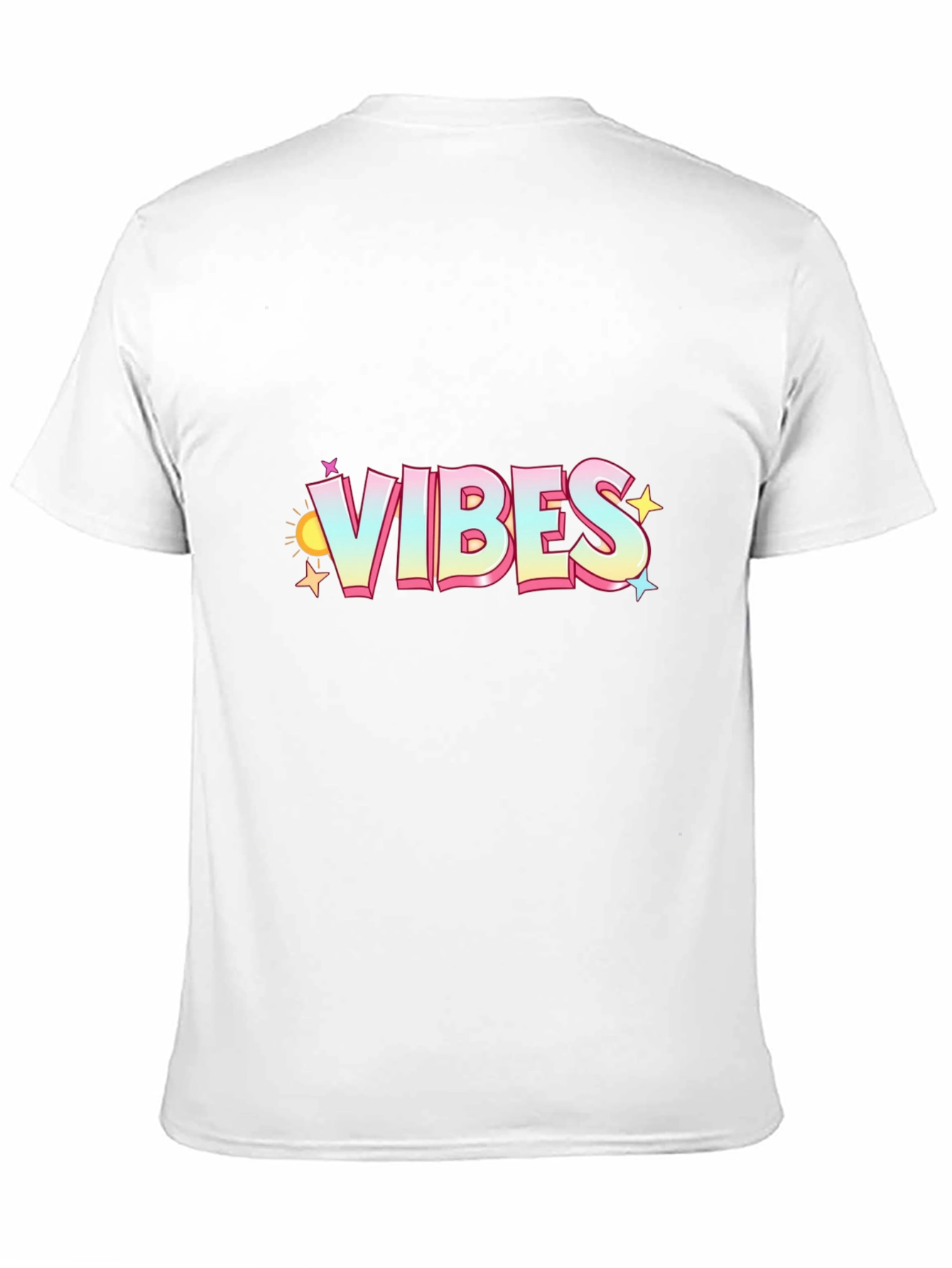 Black Vibes Graphic Tee - Men's Black T-Shirt view 11