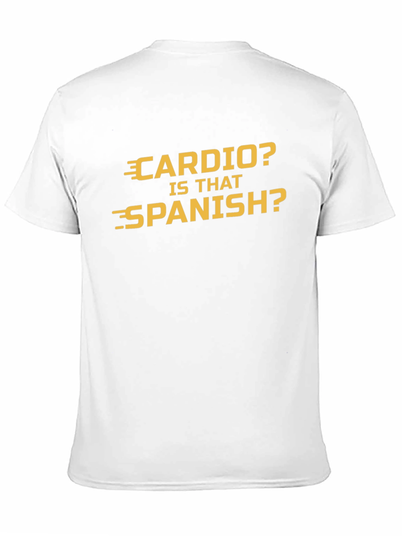 Black Cardio? Is That Spanish? Graphic T-Shirt view 11