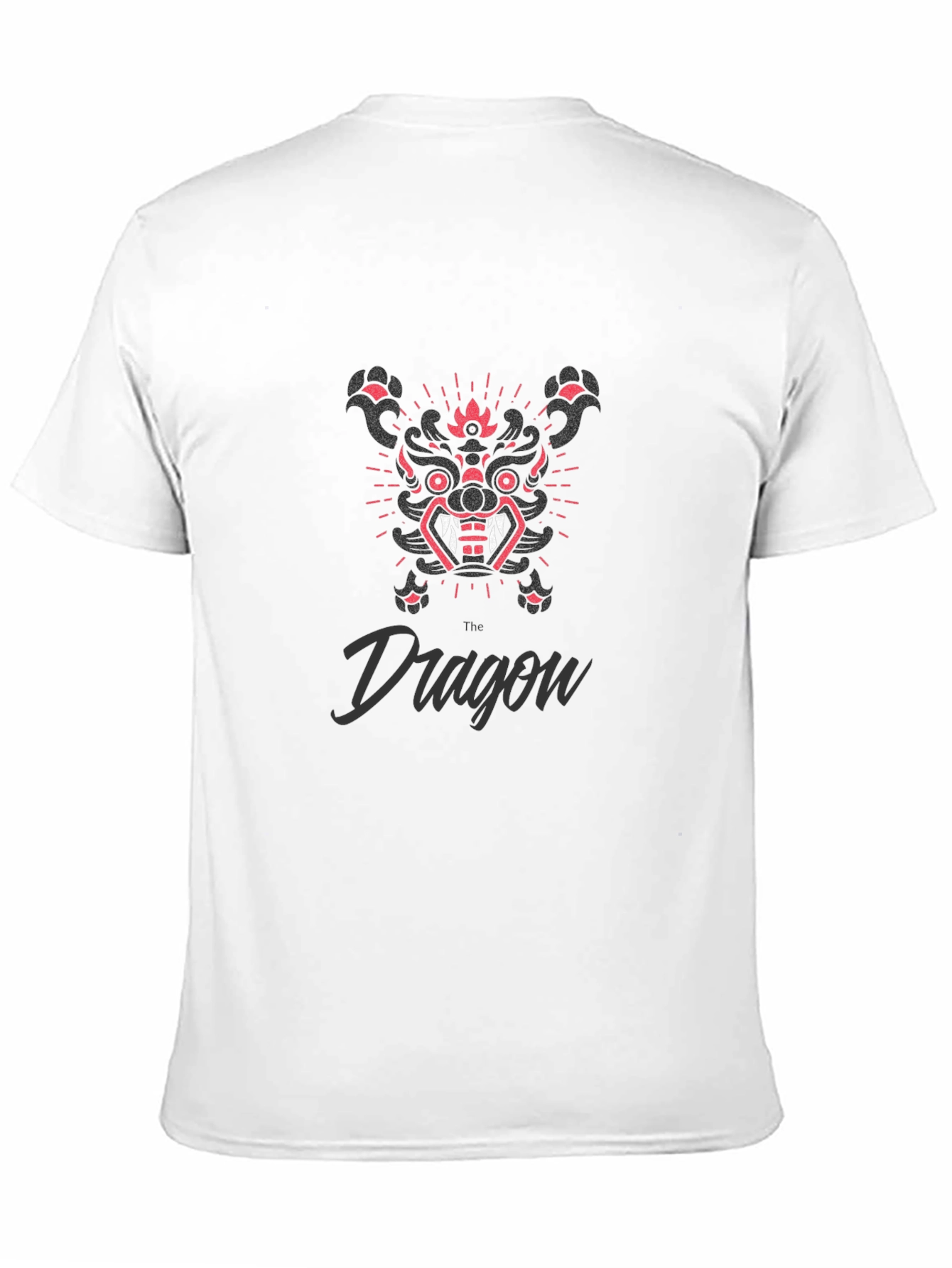 Black Dragon Graphic Black T-Shirt view 11