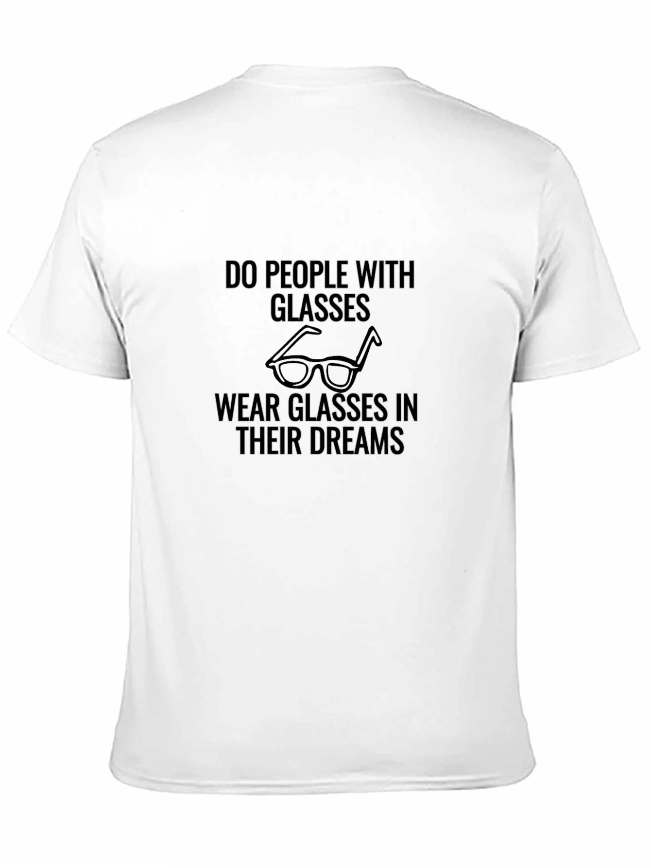 Black Glasses Dreamer T-Shirt - Black view 11