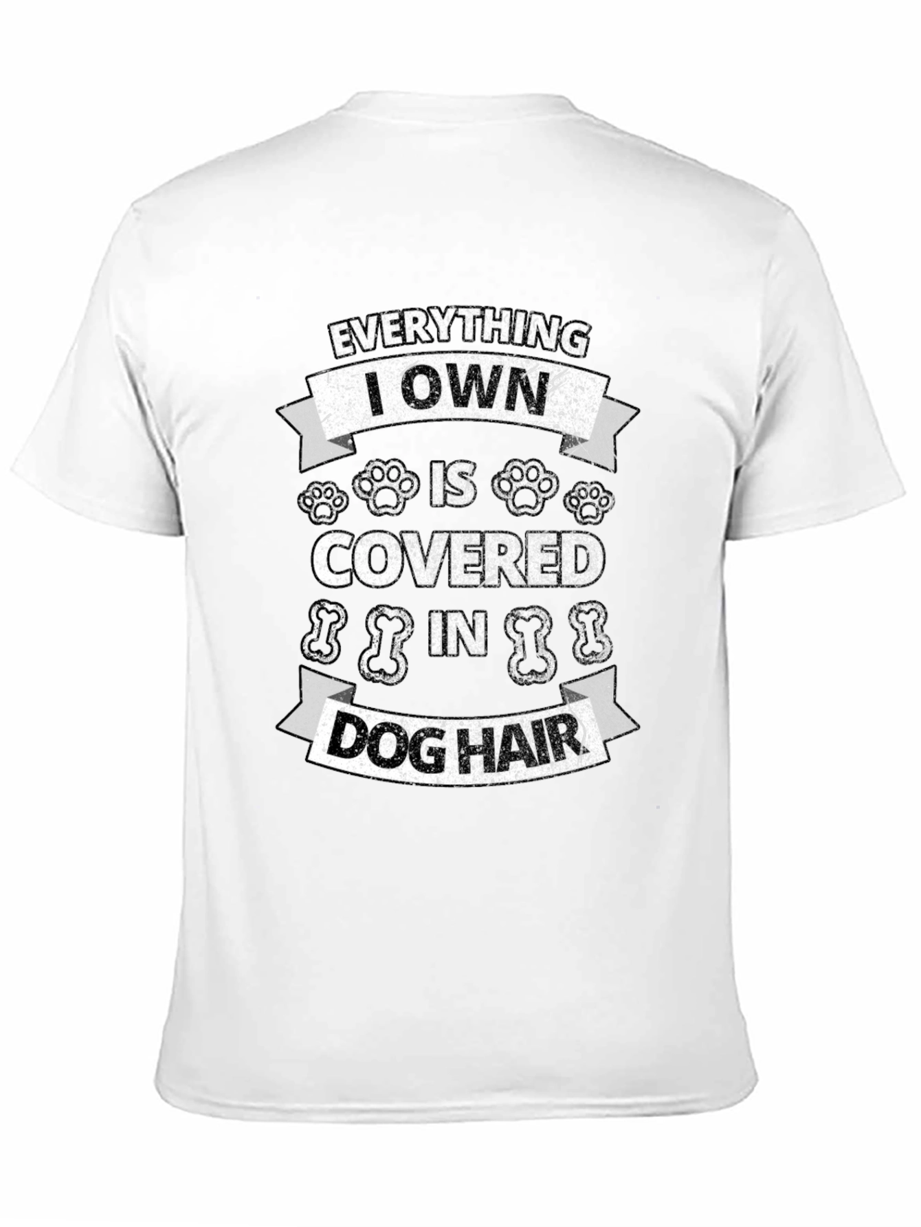 Black Dog Hair T-Shirt: Everything I Own view 11