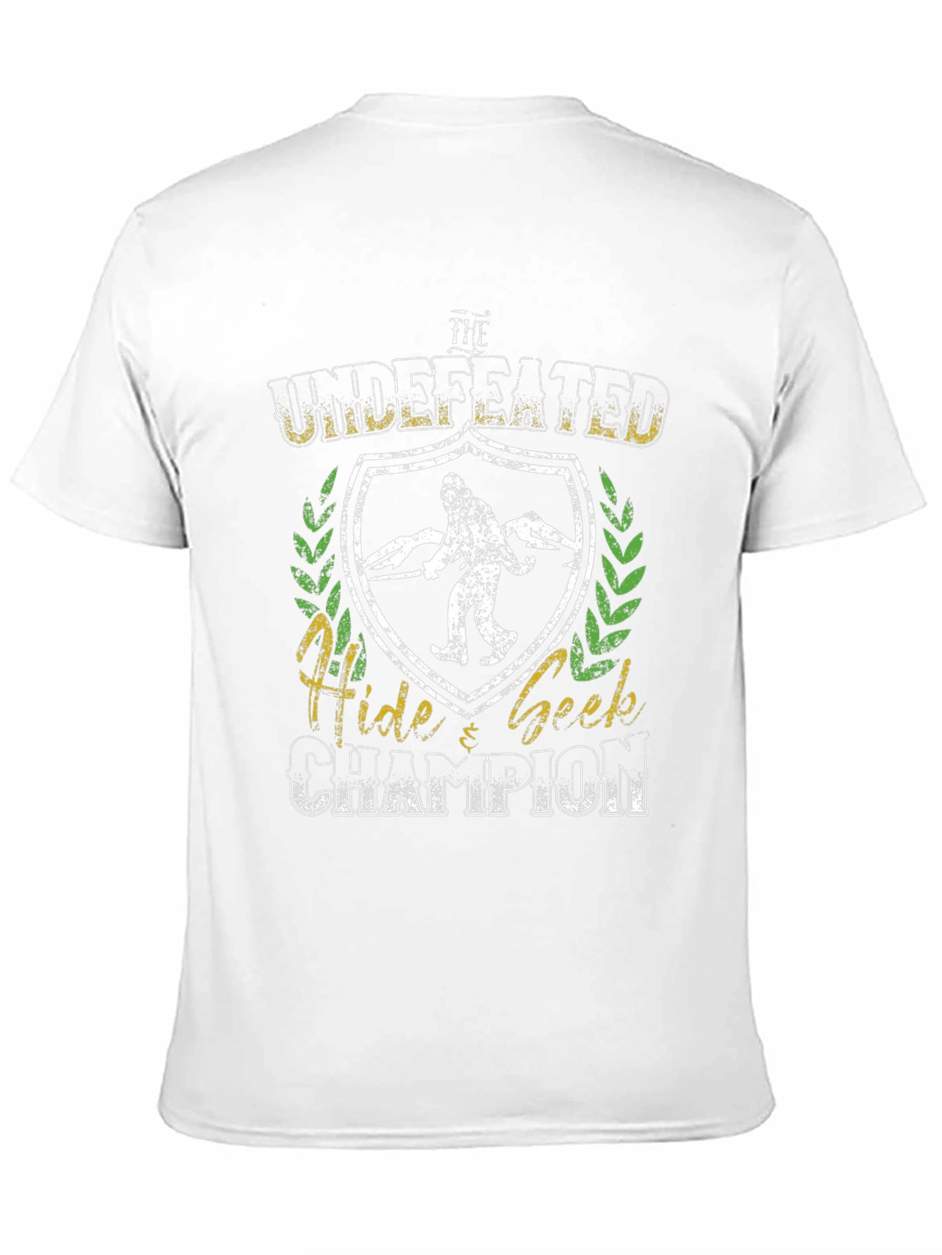 Black Undefeated Hide & Seek Champion T-Shirt view 11