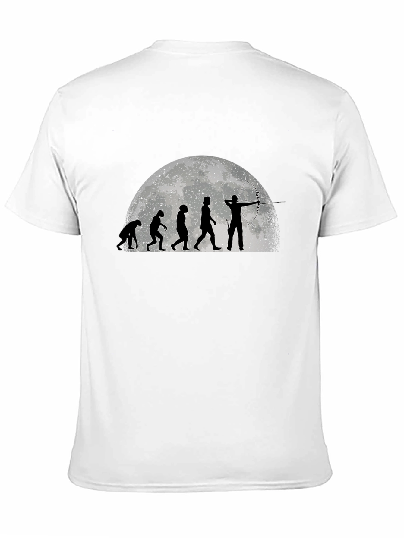 Black Evolution of Archery Black T-Shirt view 11