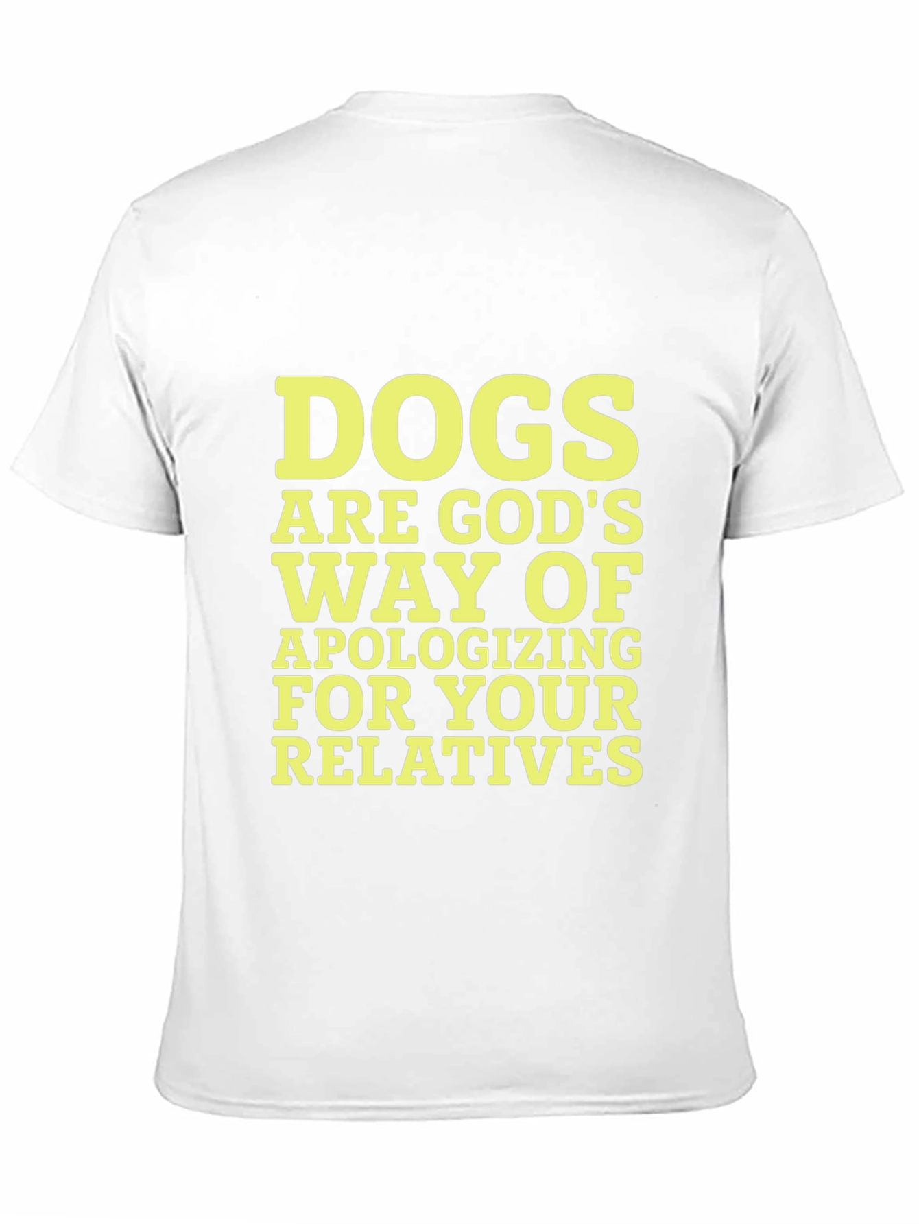 Black Dogs Apologizing for Relatives T-Shirt view 11