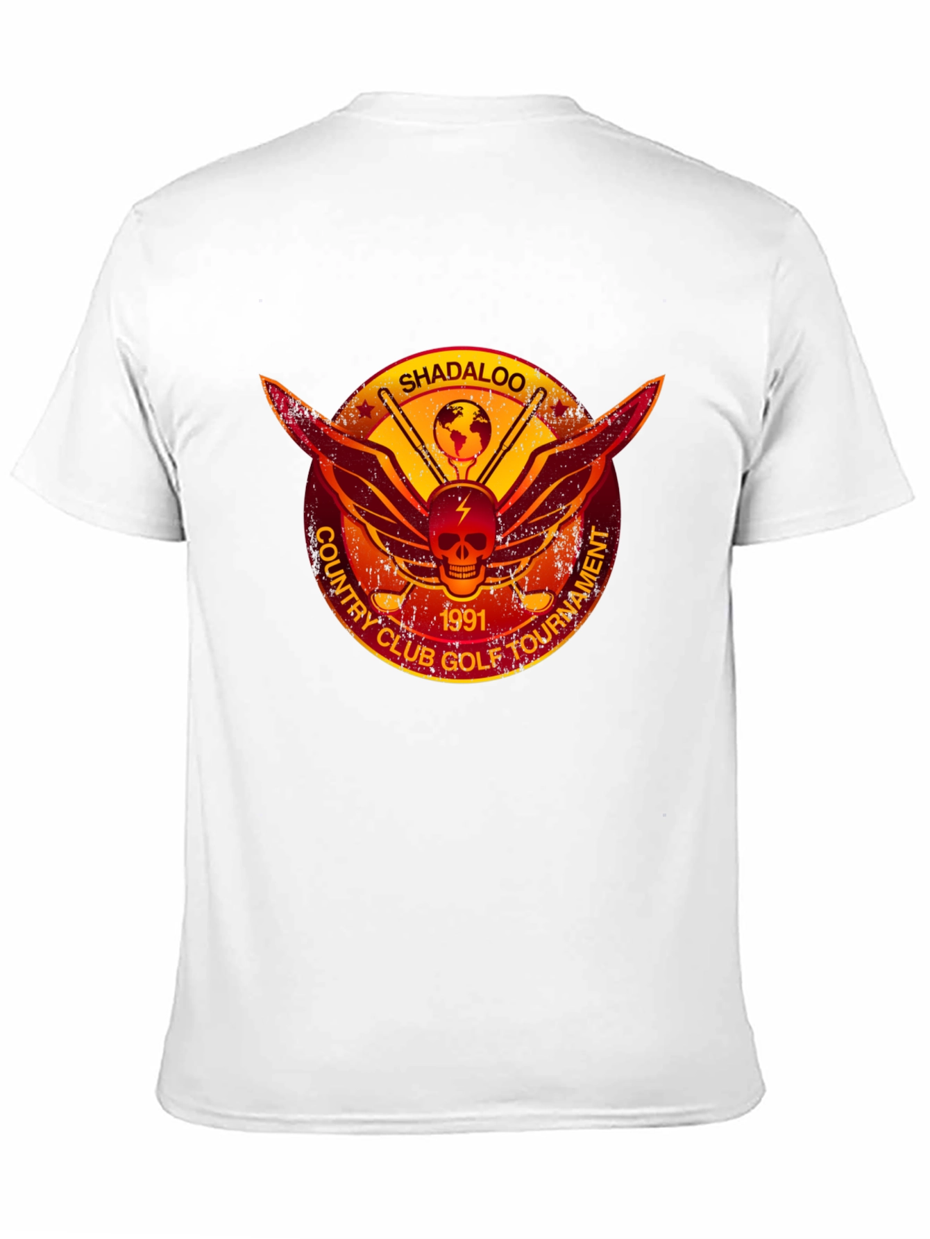 Black Shadaloo Country Club Golf Tournament T-Shirt view 11