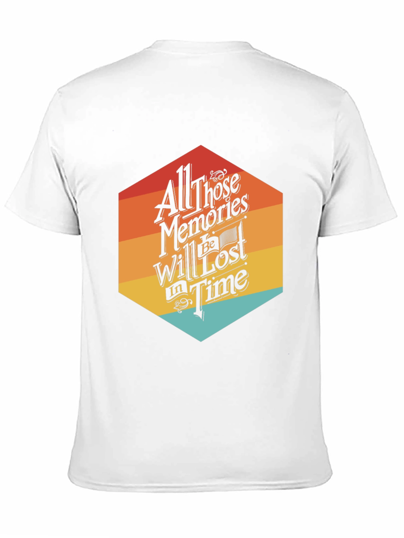 Black All Those Memories T-Shirt view 11