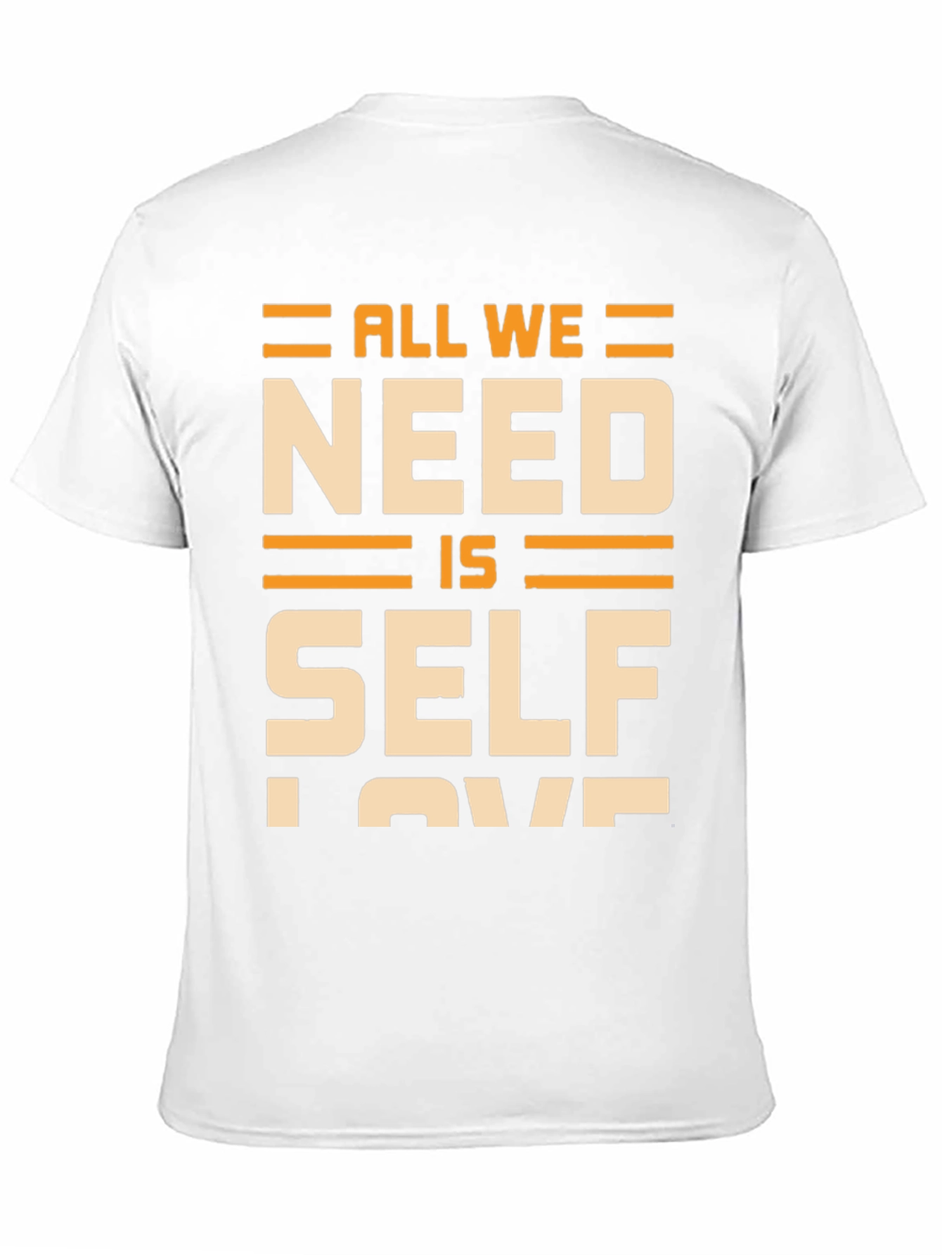 Black All We Need Is Self Love T-Shirt - Black view 11