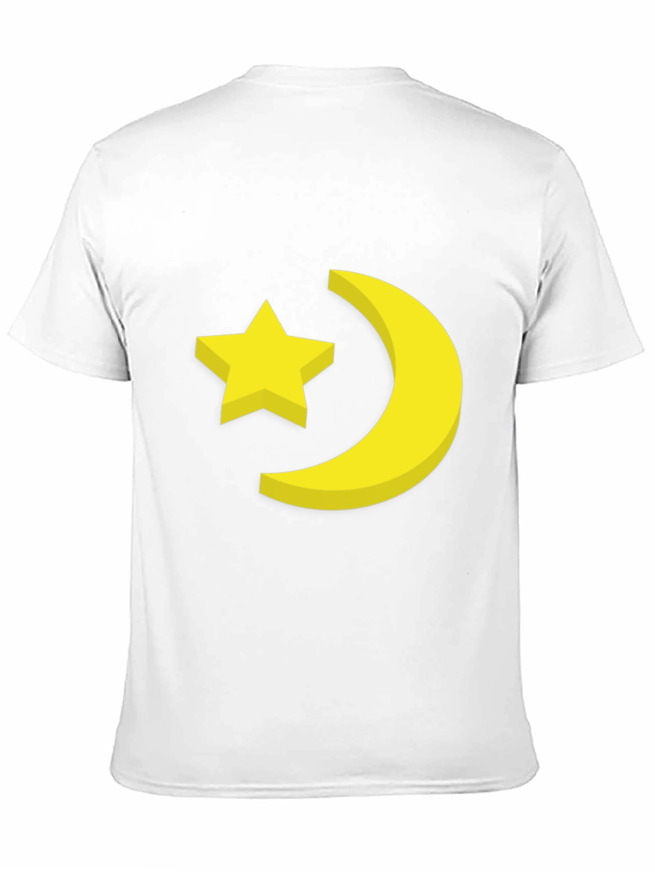 Black Star & Moon Graphic Tee - Stylish Black T-Shirt view 11