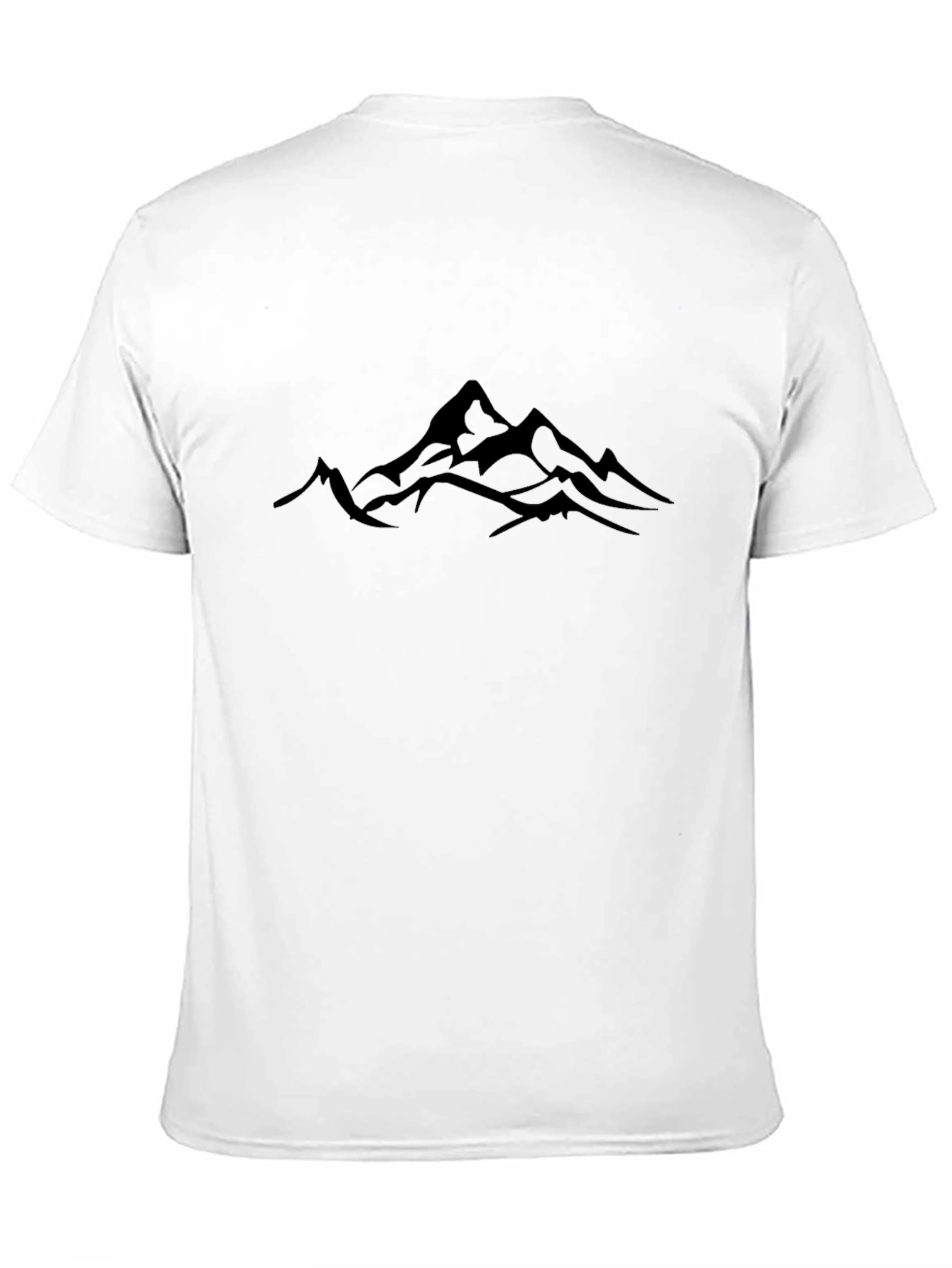 Black Mountain Graphic Black T-Shirt view 11