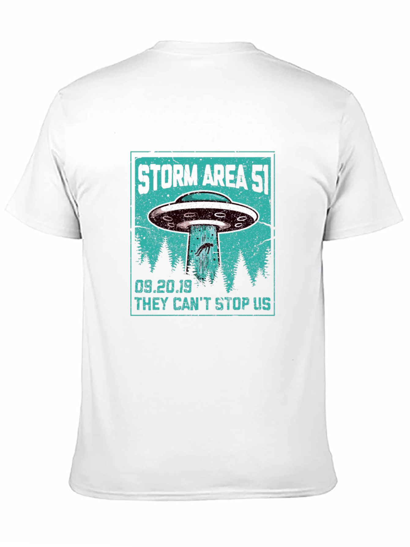 Storm Area 51 UFO Graphic Tee - 11