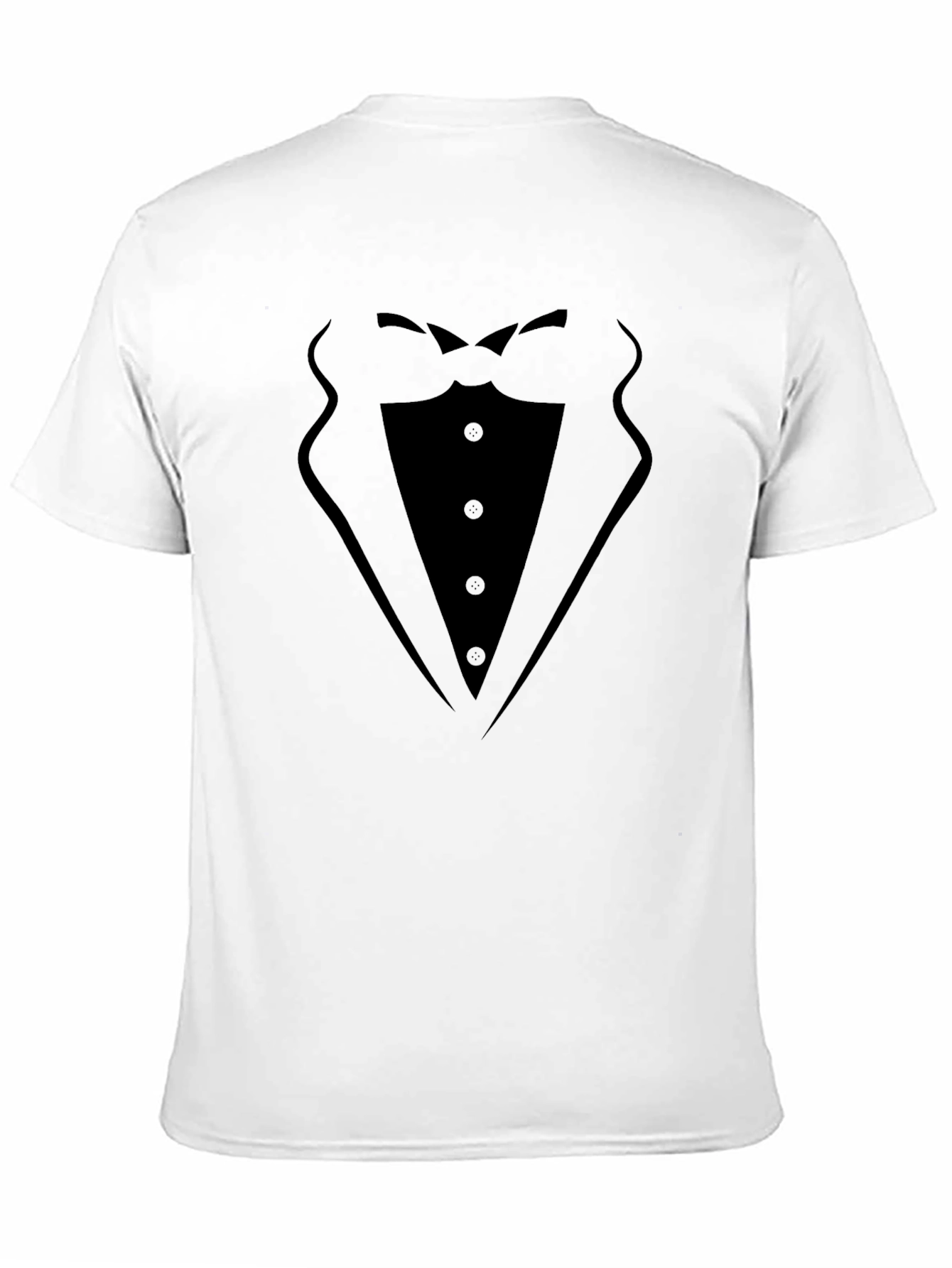 Black Tuxedo Graphic Tee - Formal Fun! view 11