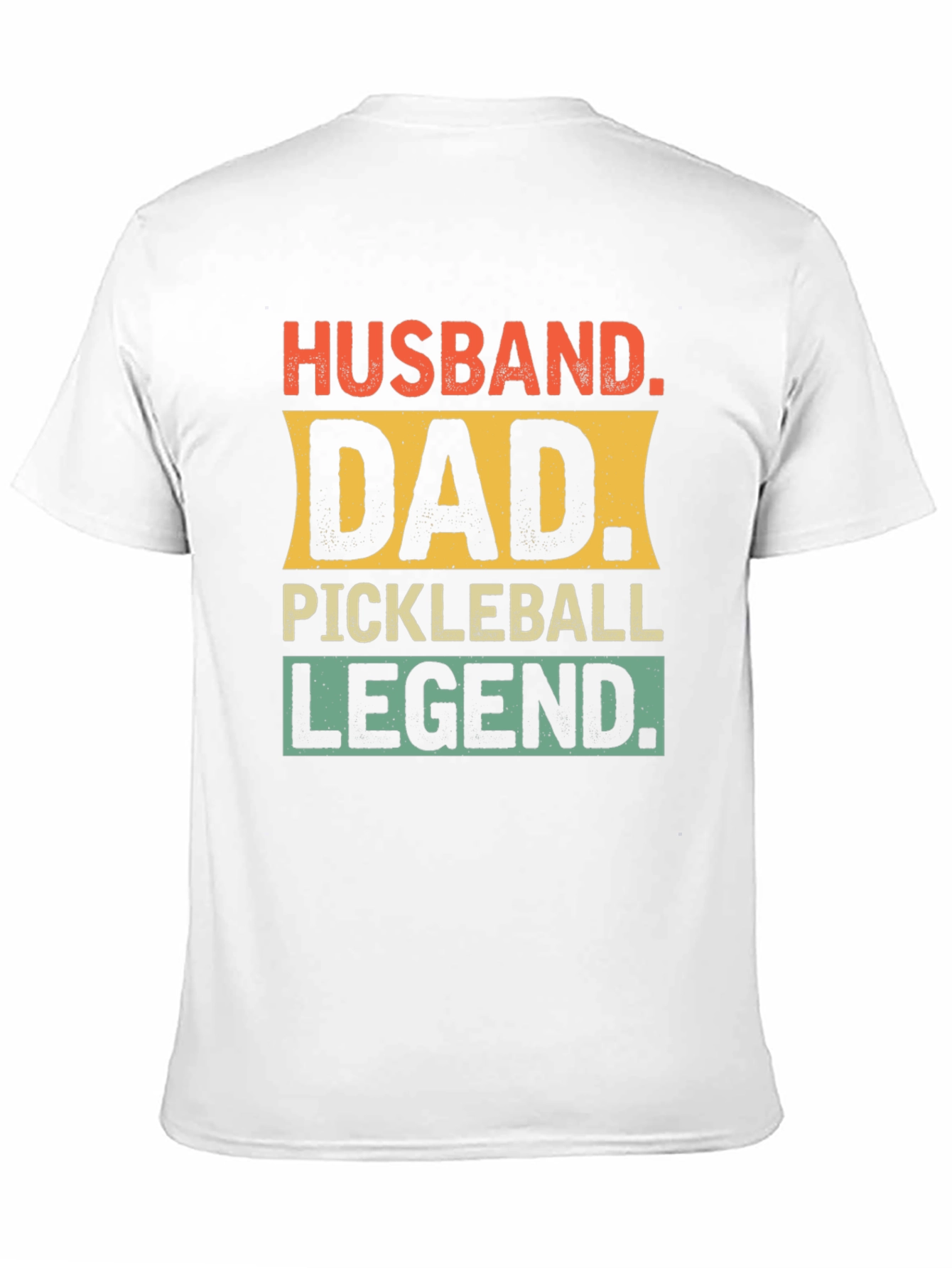Black Husband Dad Pickleball Legend Graphic Tee view 11