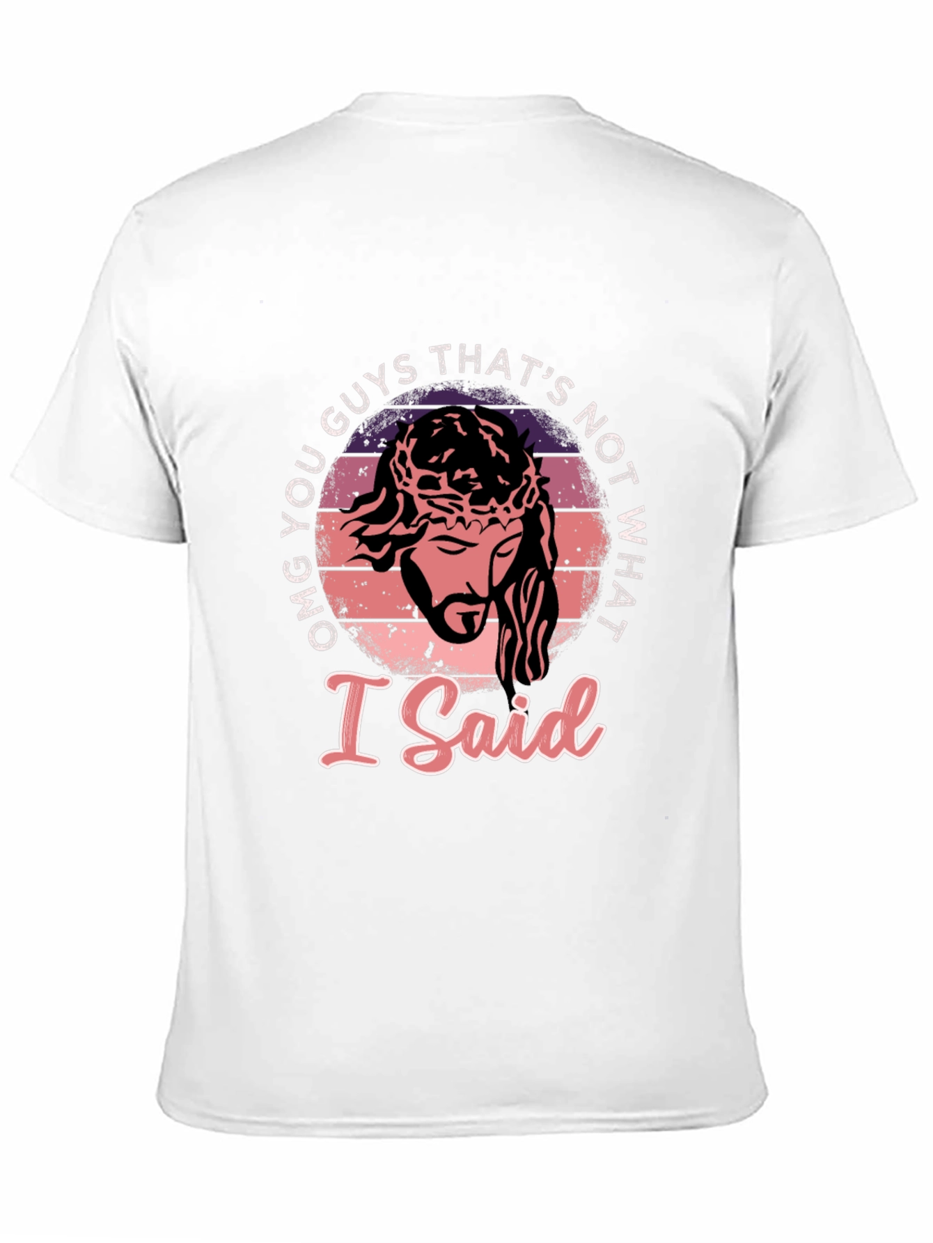 Black OMG You Guys That's Not What I Said T-Shirt view 11