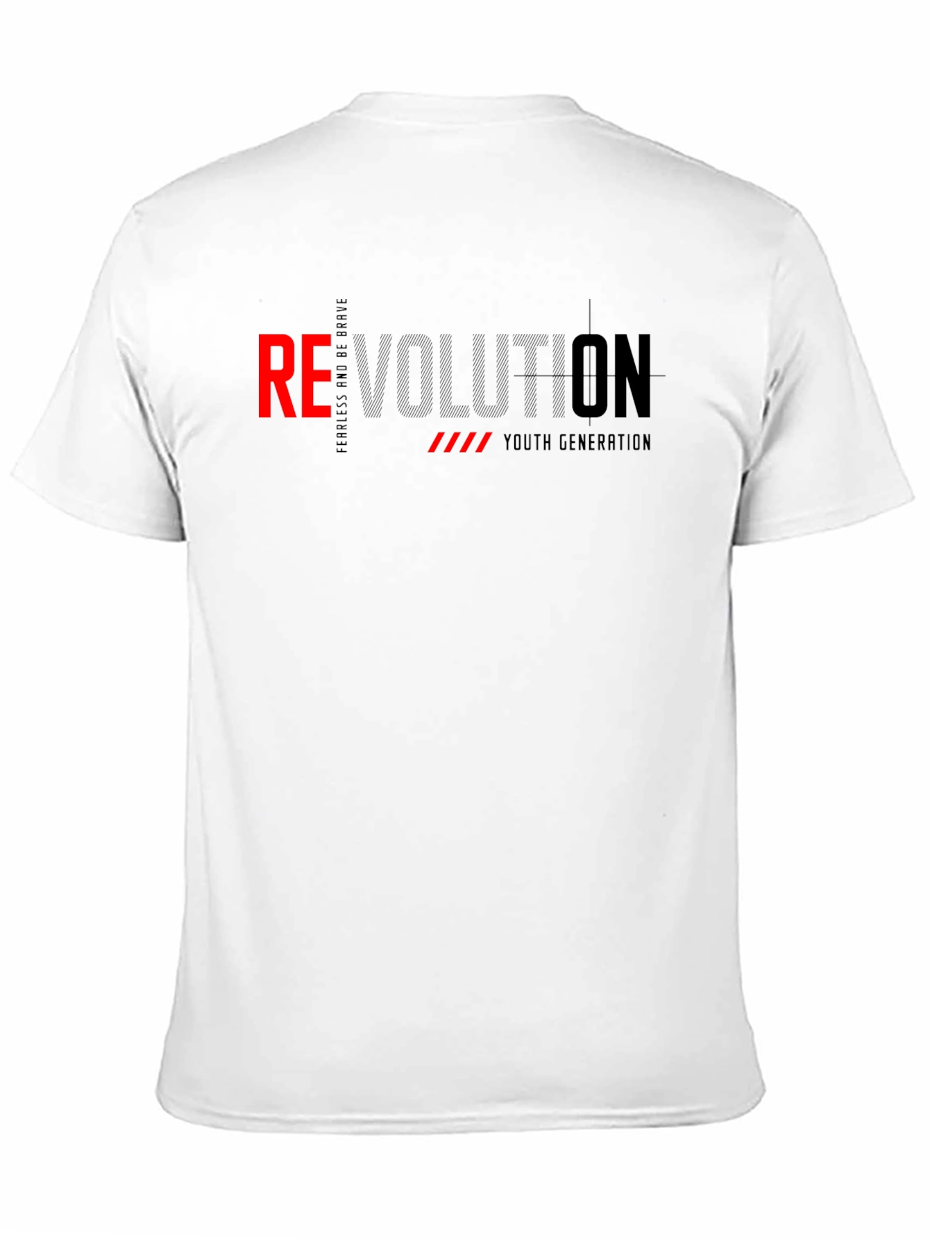 Black Revolution Graphic Print Men's T-Shirt view 11