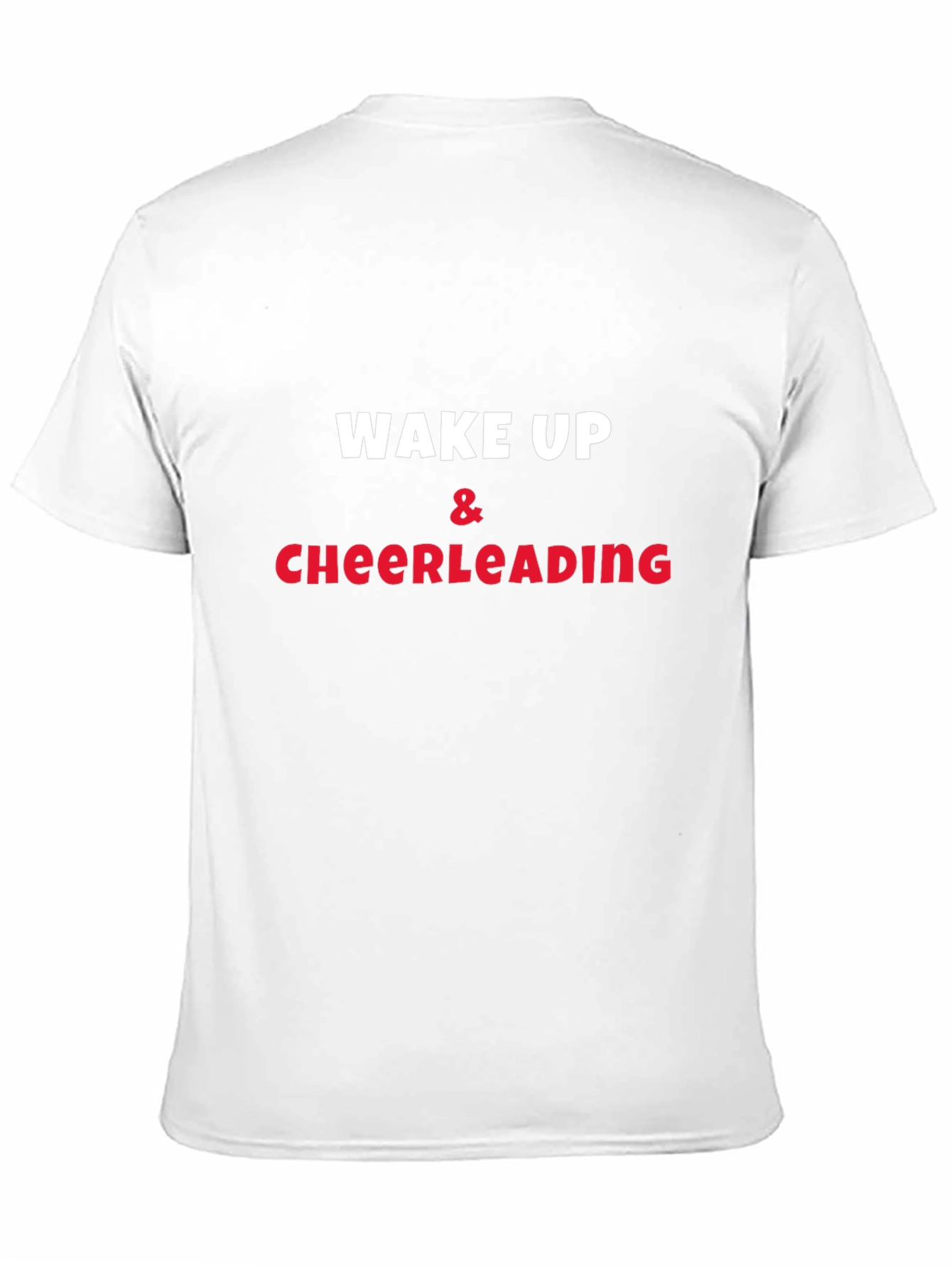 Black Wake Up Cheerleading Graphic Tee view 11