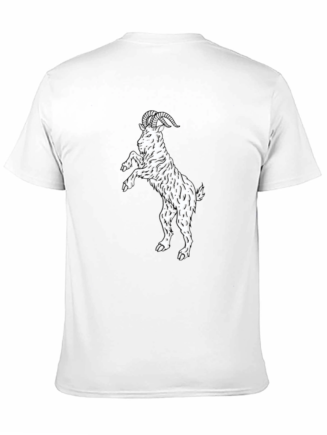 Black Black Goat Graphic Tee - Stand Out Style view 11