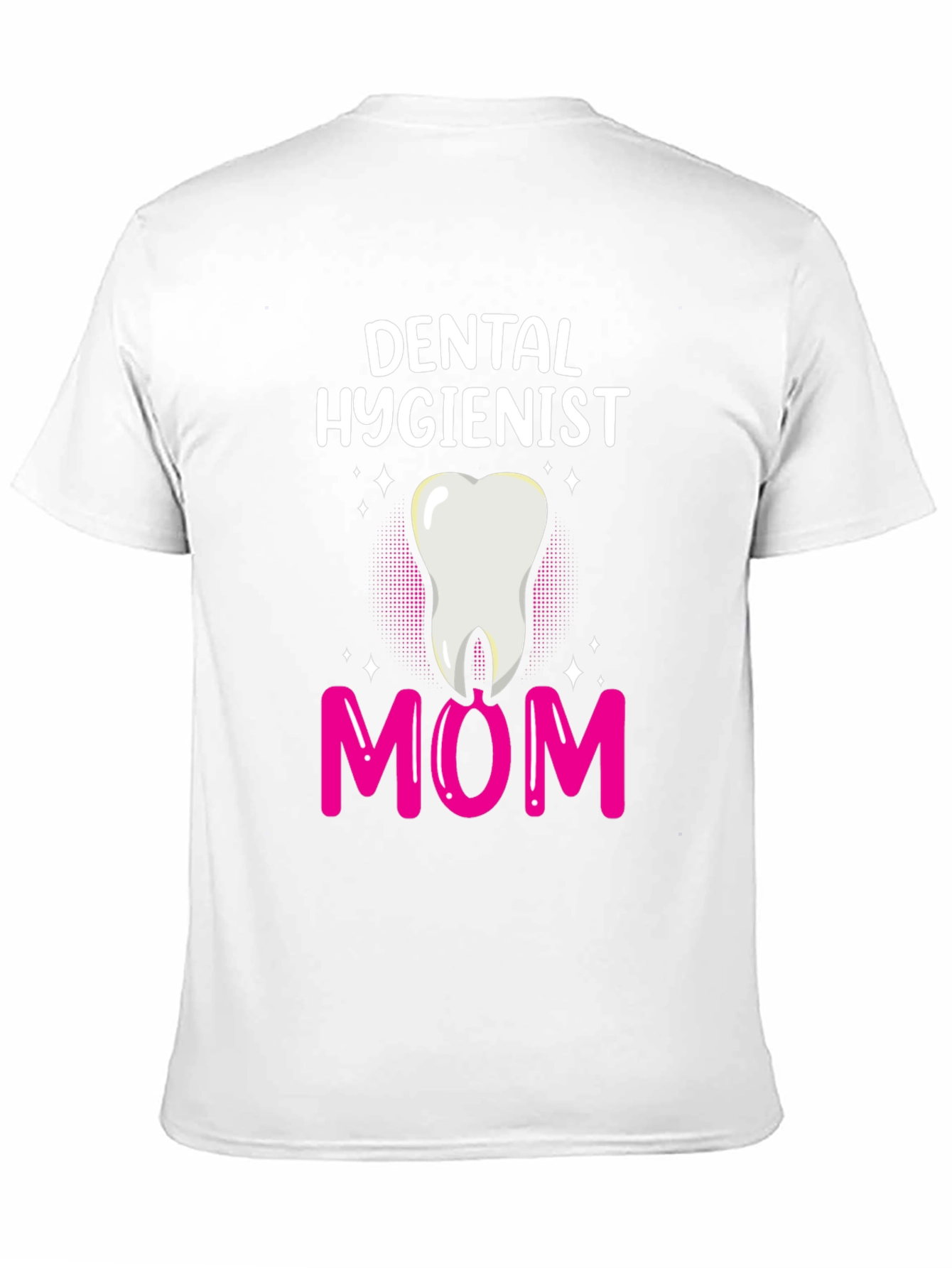 Black Dental Hygienist Mom T-Shirt view 11