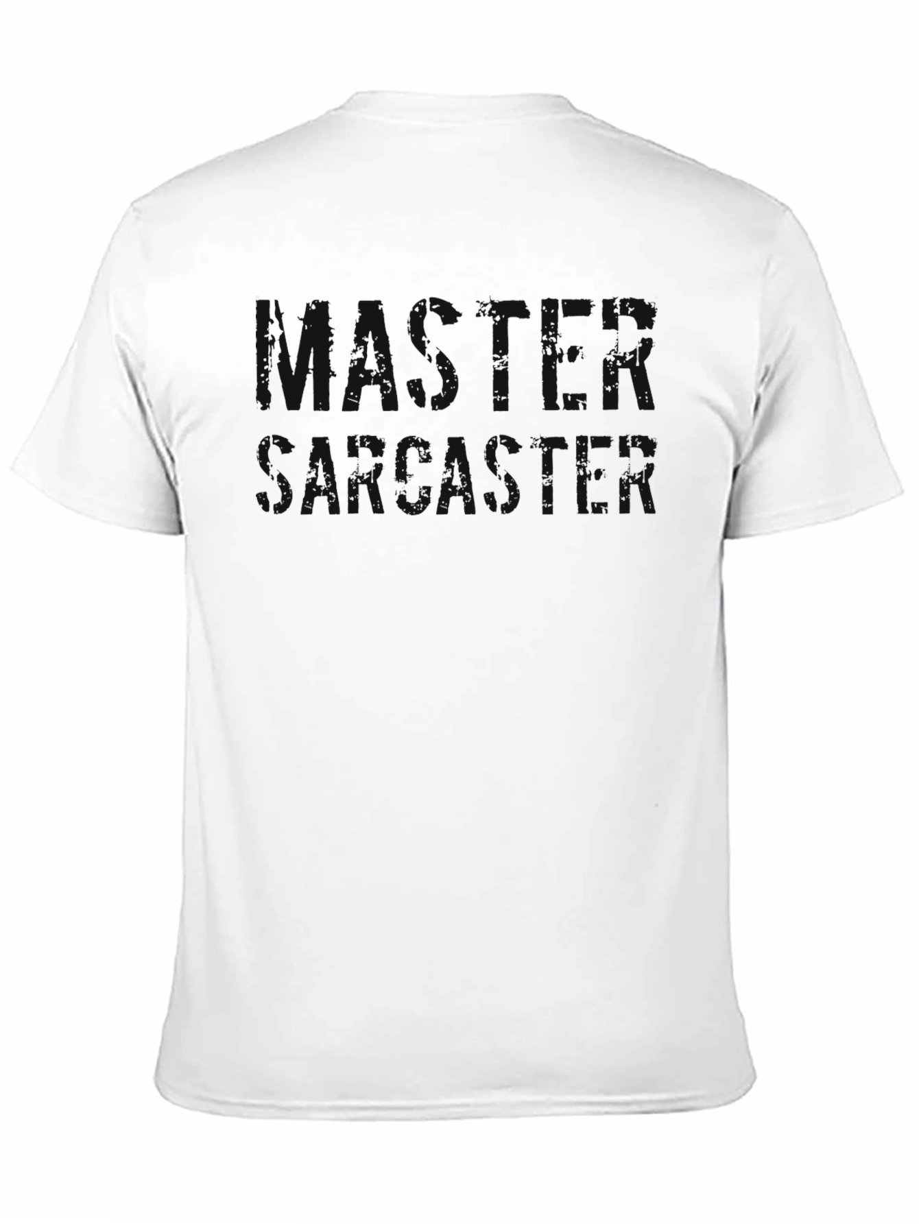 Black Men's Black Crew Neck T-Shirt view 11