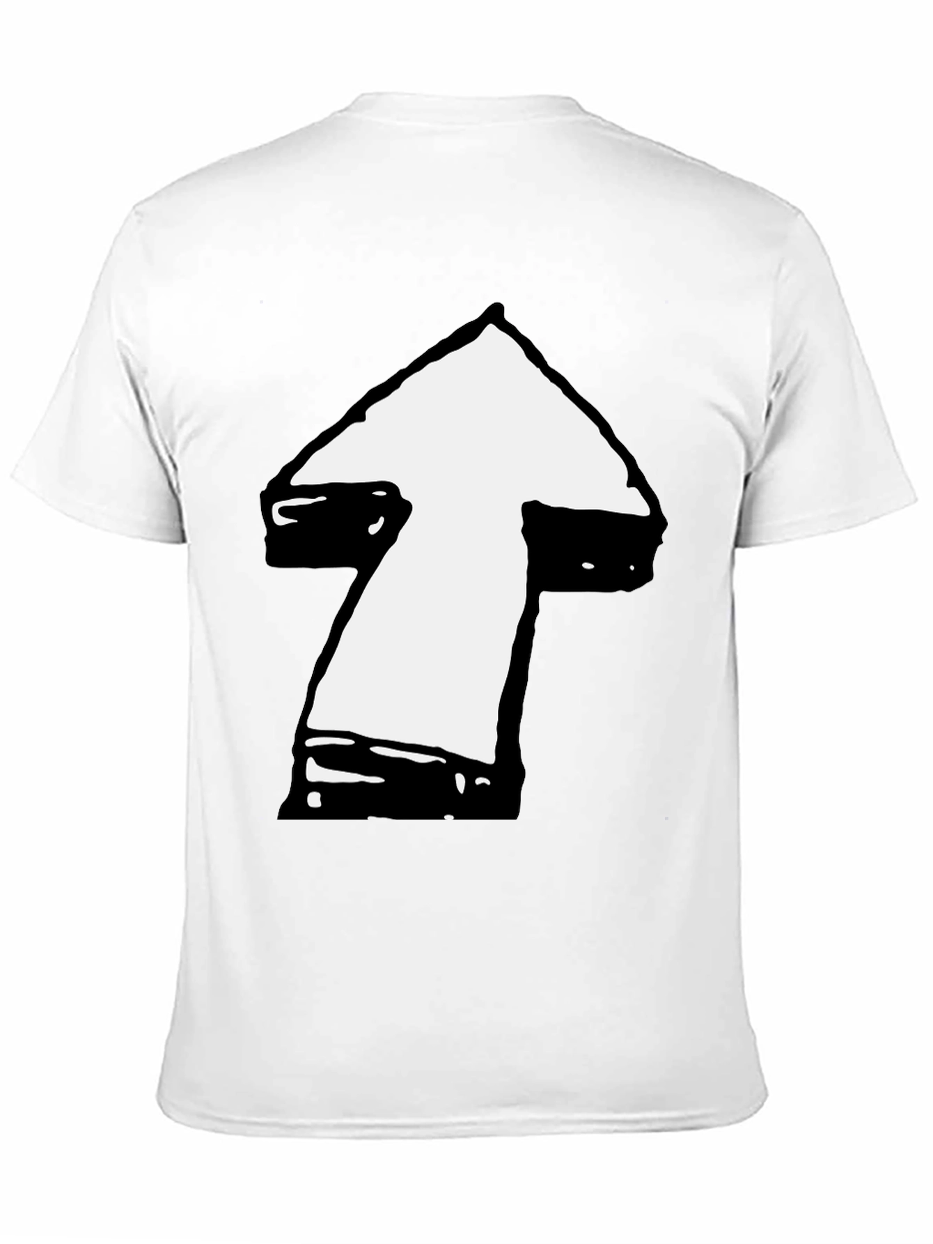 Black Arrow Graphic T-Shirt - Casual Style view 11