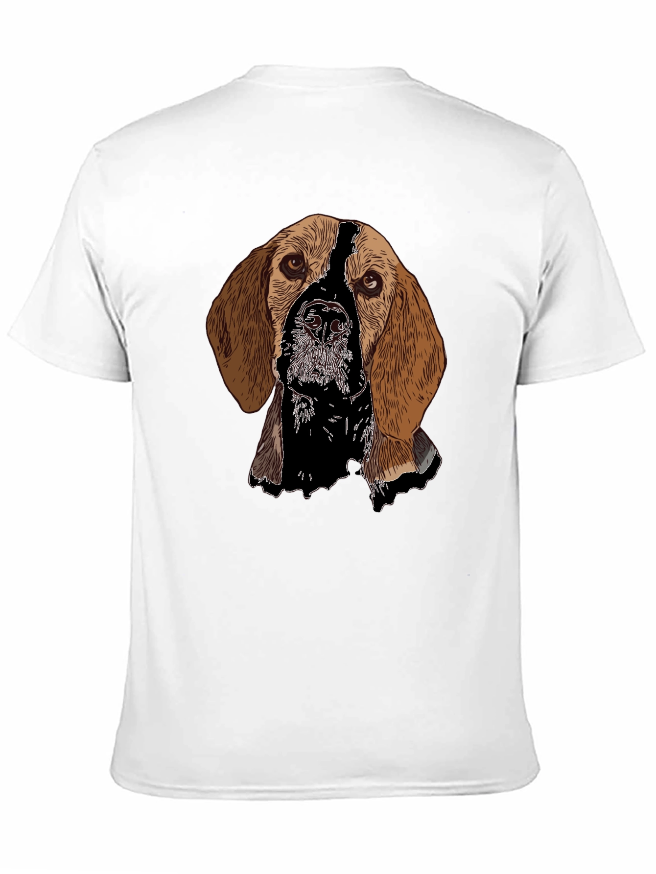 Black Dog Breed Graphic Black T-Shirt view 11