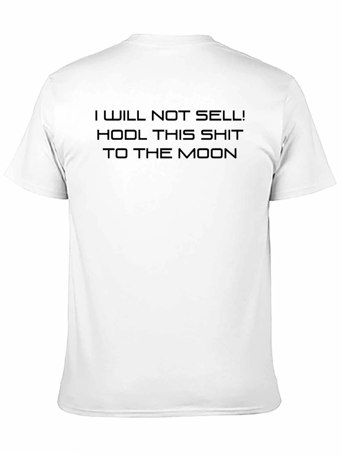 Black HODL This Sh*t to the Moon T-Shirt view 11