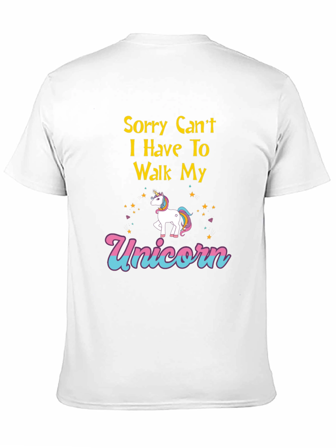 Black Unicorn Lover Graphic T-Shirt view 11
