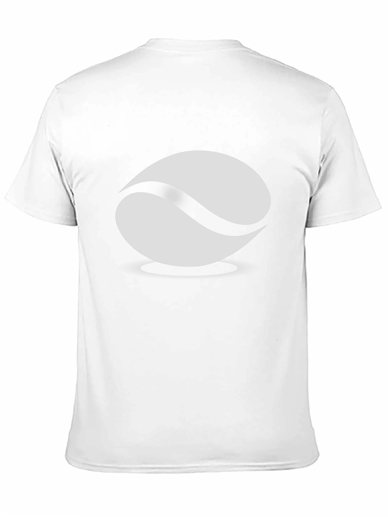 Black Black T-Shirt with Abstract Graphic view 11