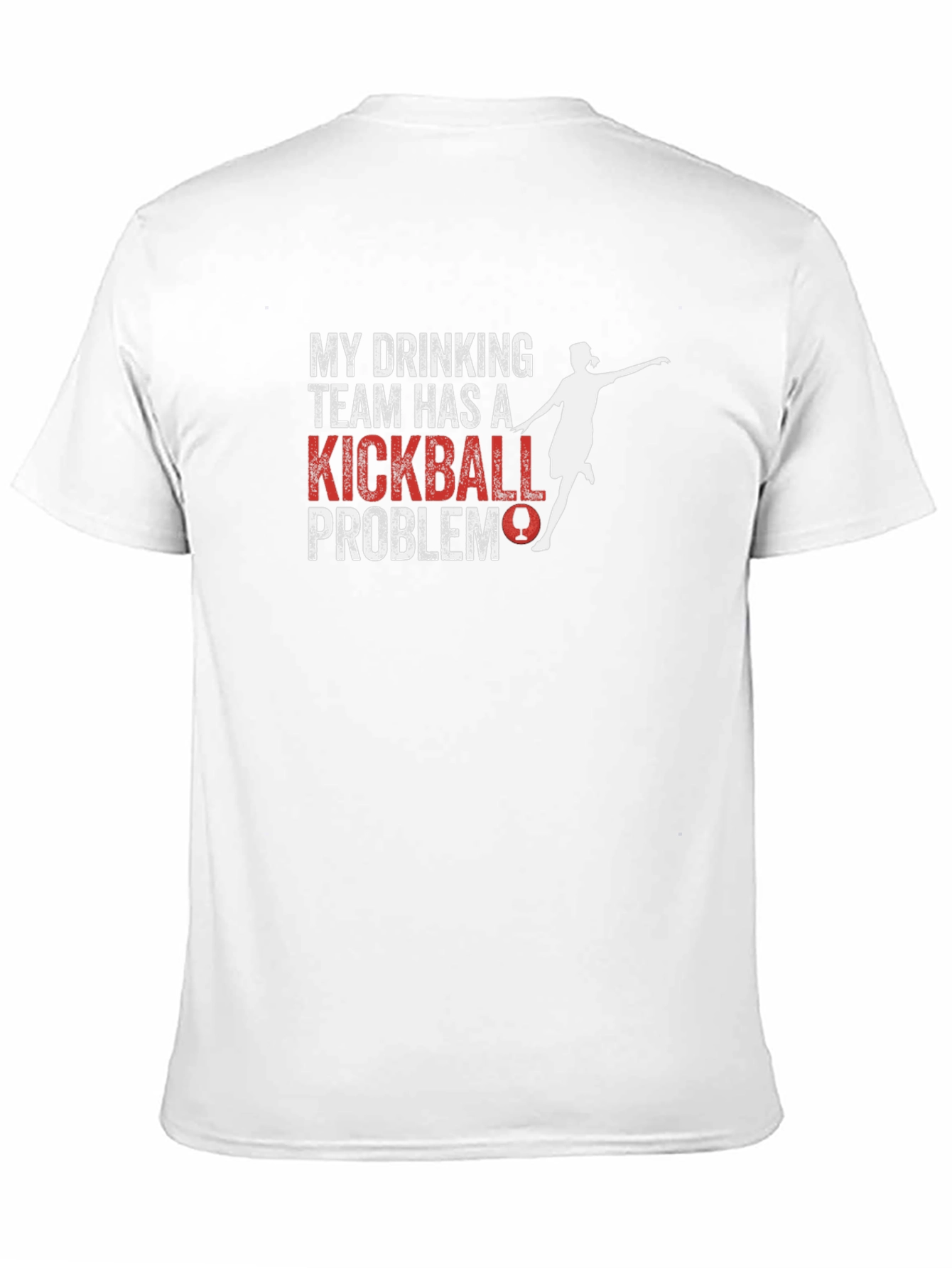 Black Kickball Drinking Team Graphic Tee view 11