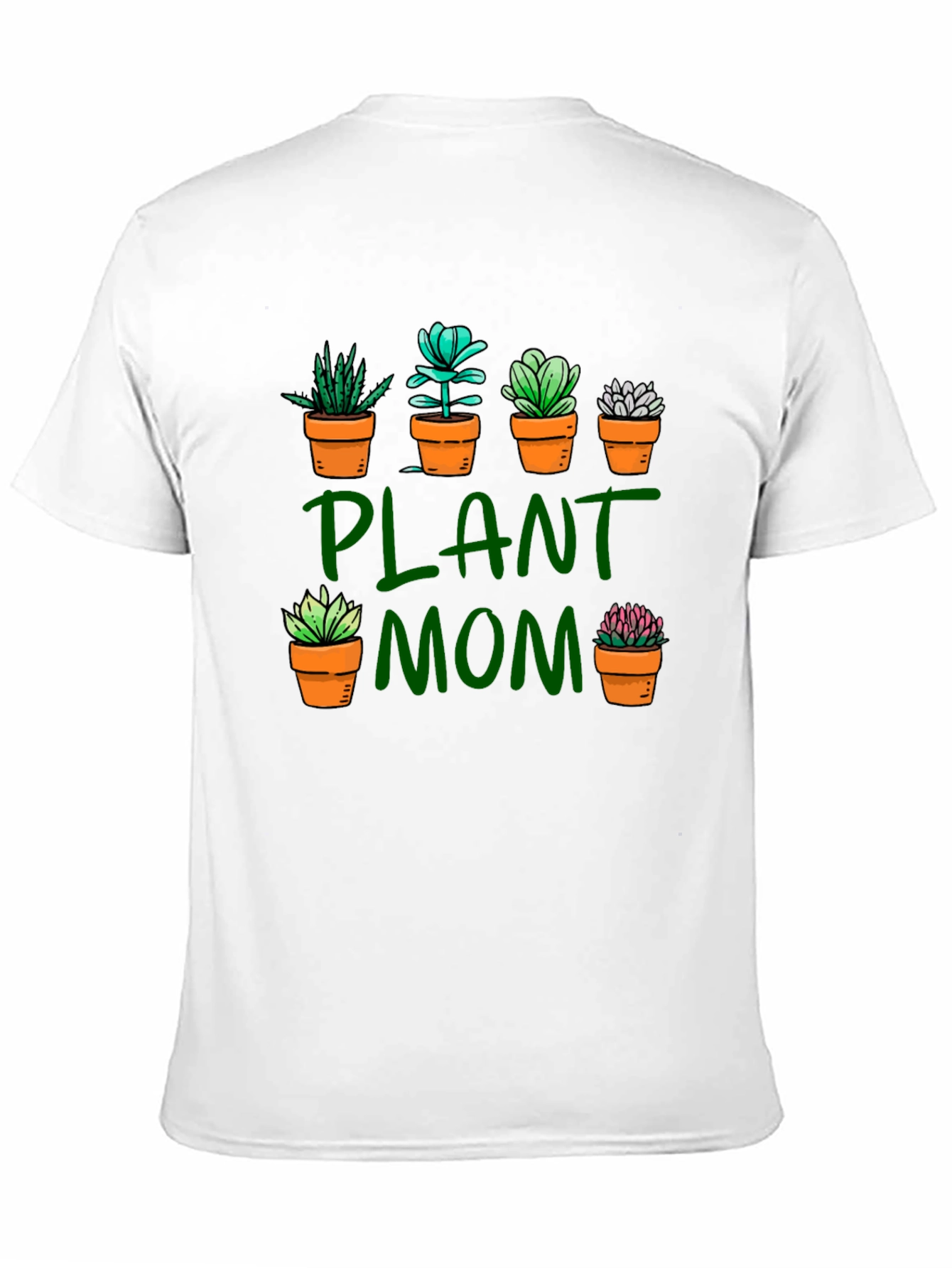 Plant Mom T-Shirt - Succulent Garden Tee - 11