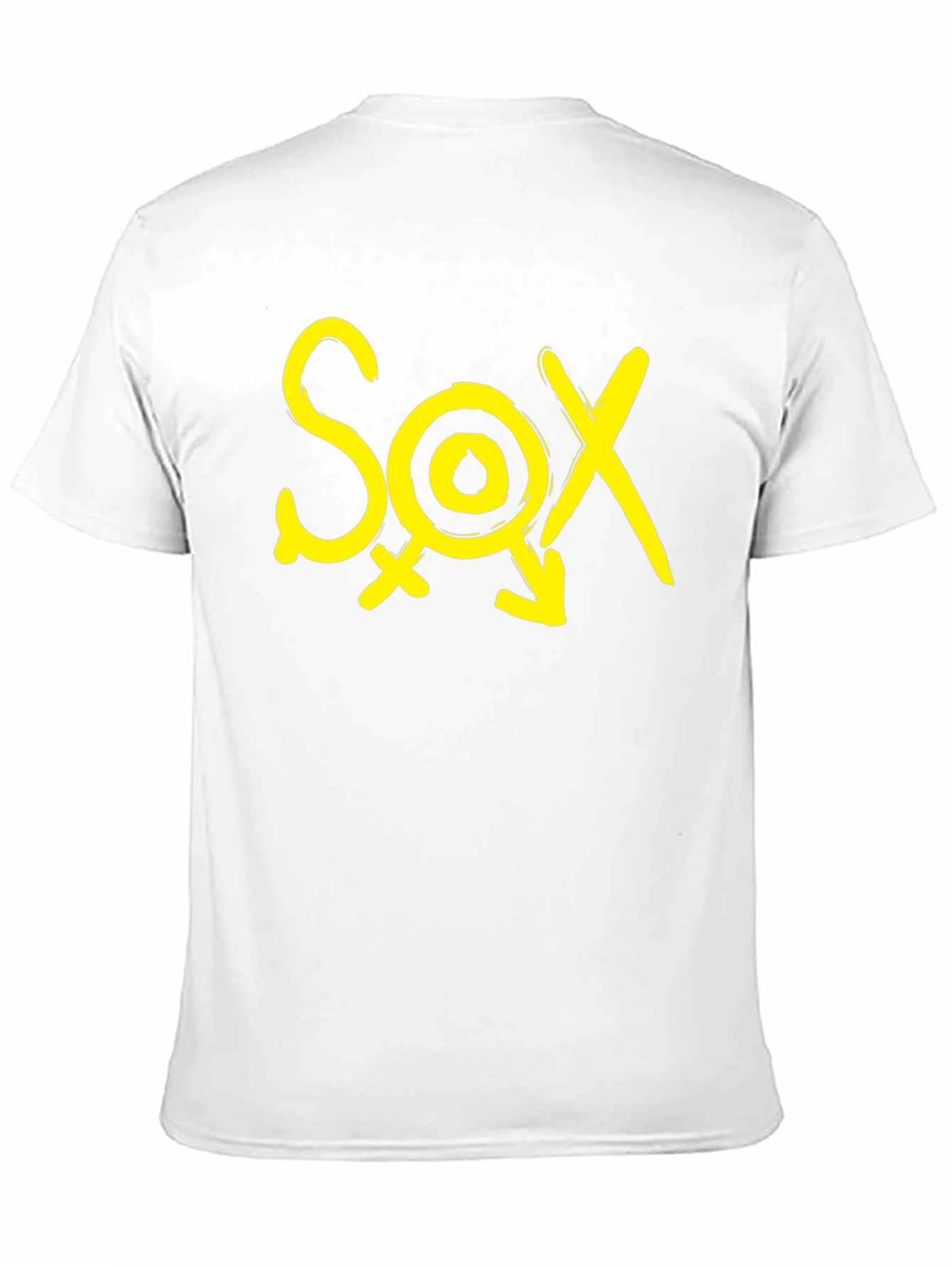 Black Black T-Shirt - SOX Yellow Graphic Print view 11