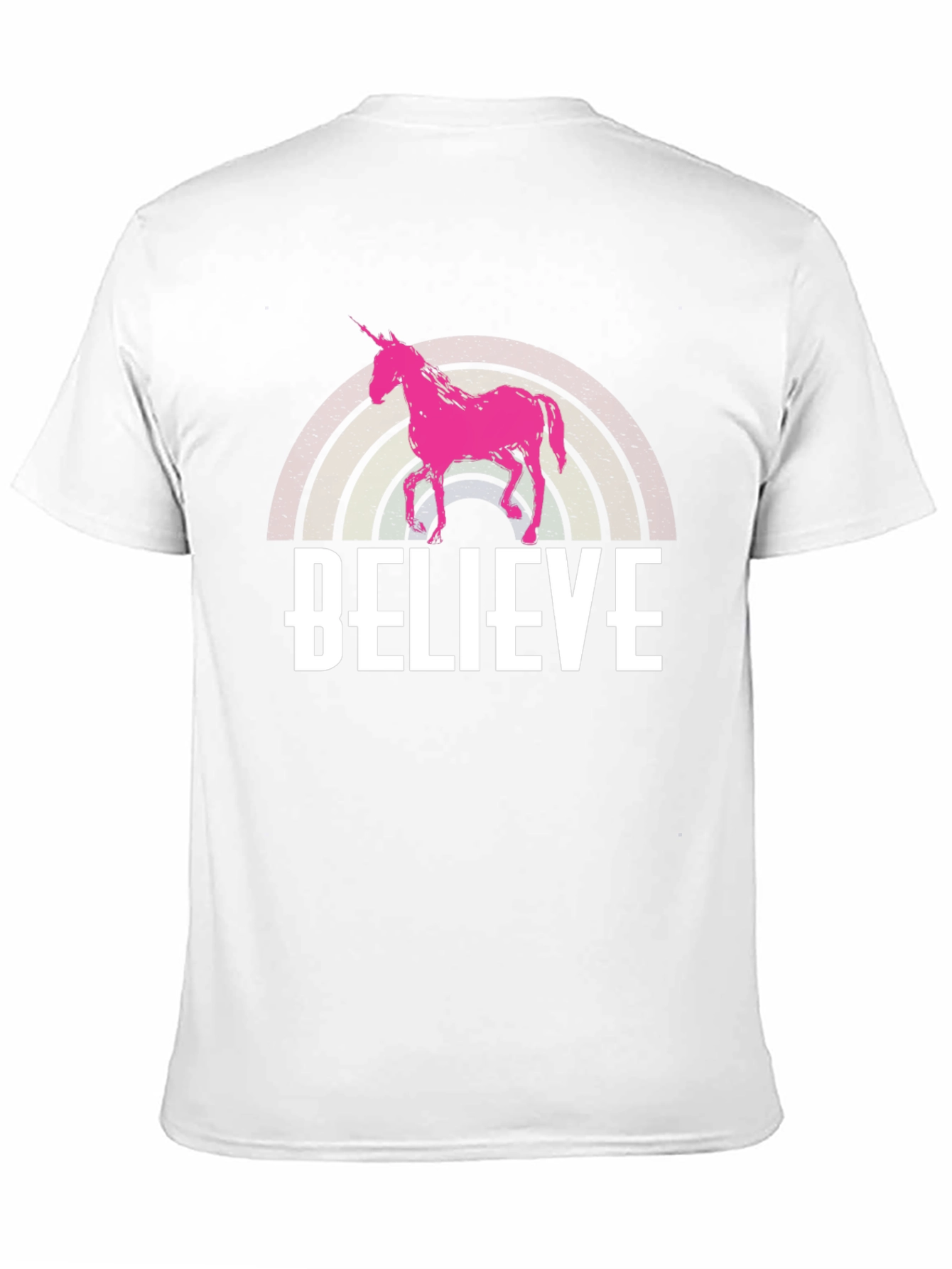 Black Believe Unicorn Graphic T-Shirt view 11