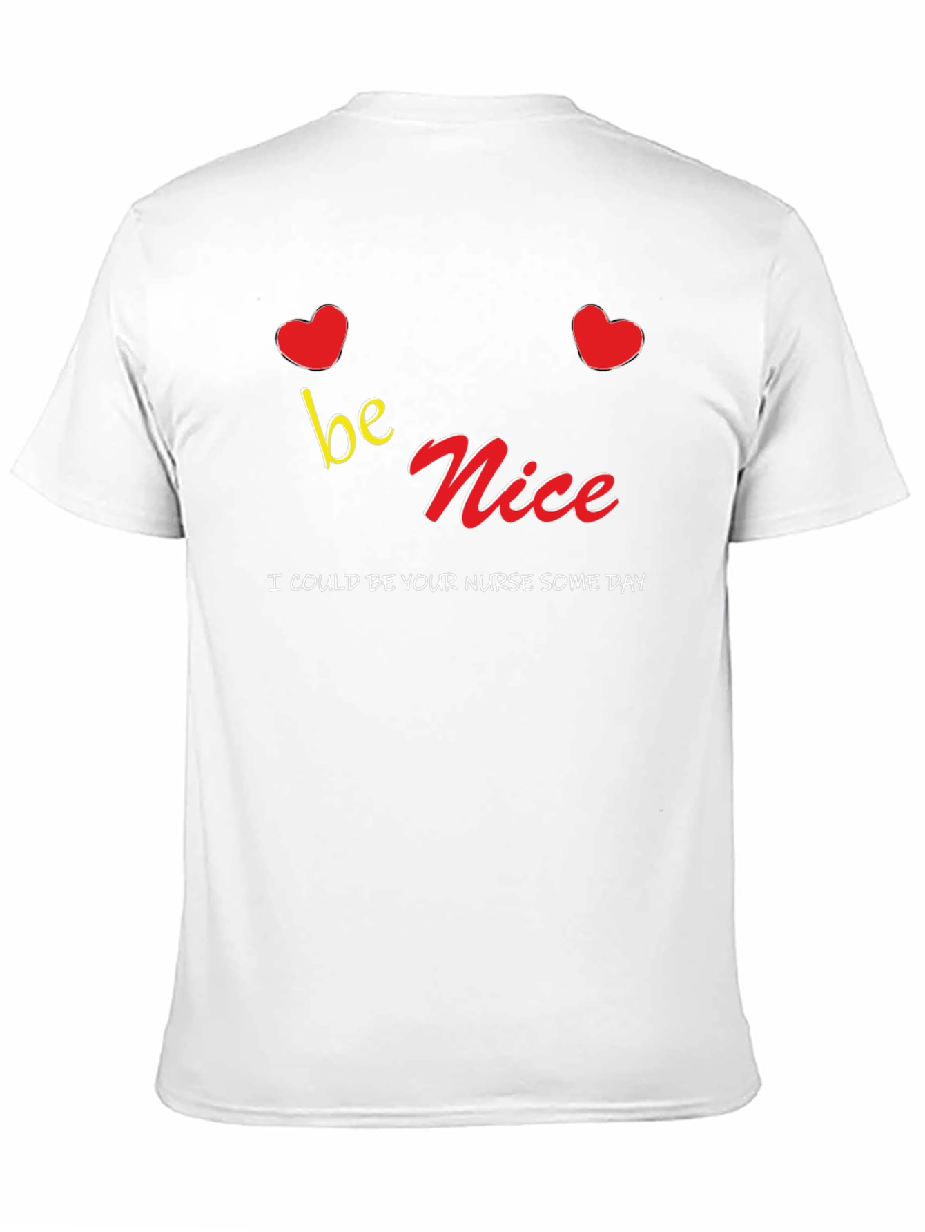 Black Be Nice Nurse T-Shirt view 11