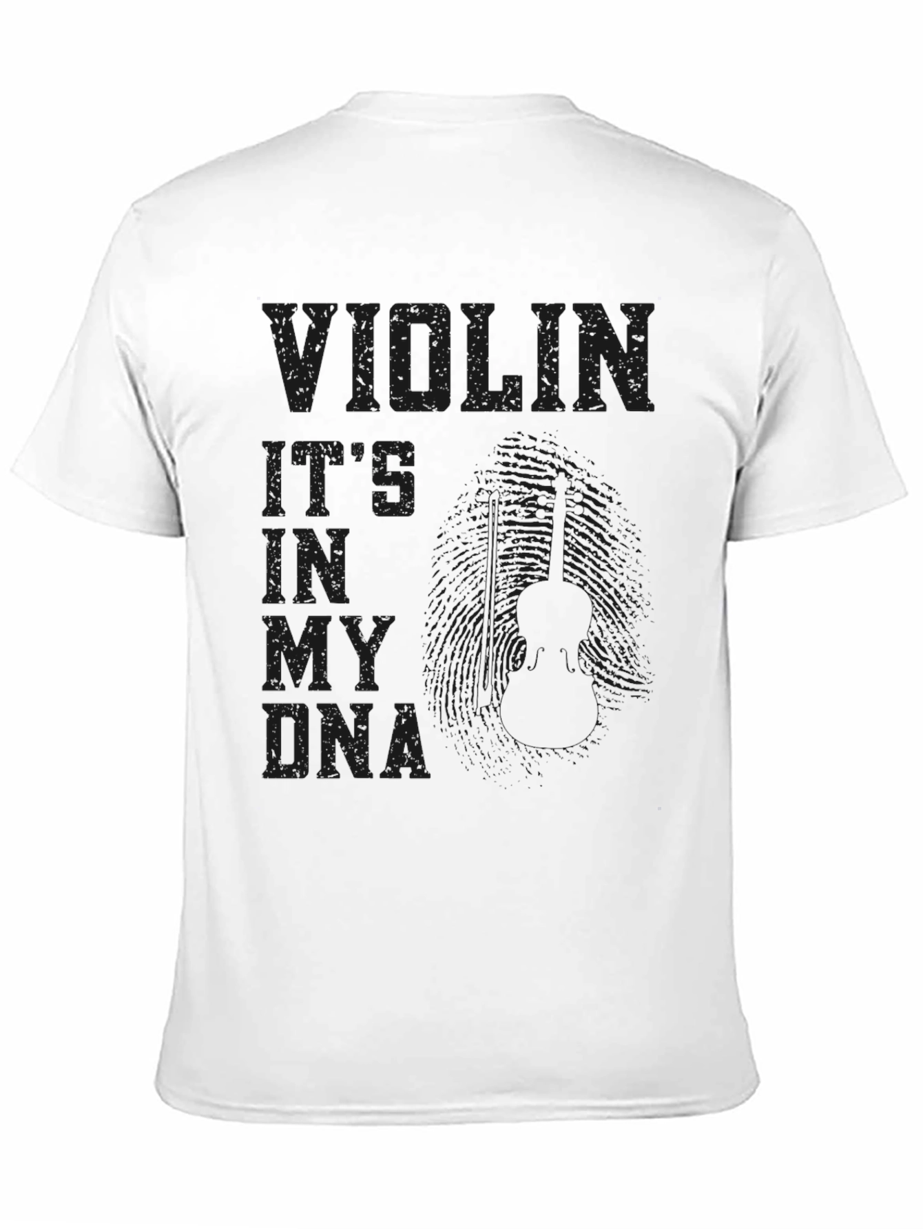 Black Violin DNA Black T-Shirt - Musician Gift view 11