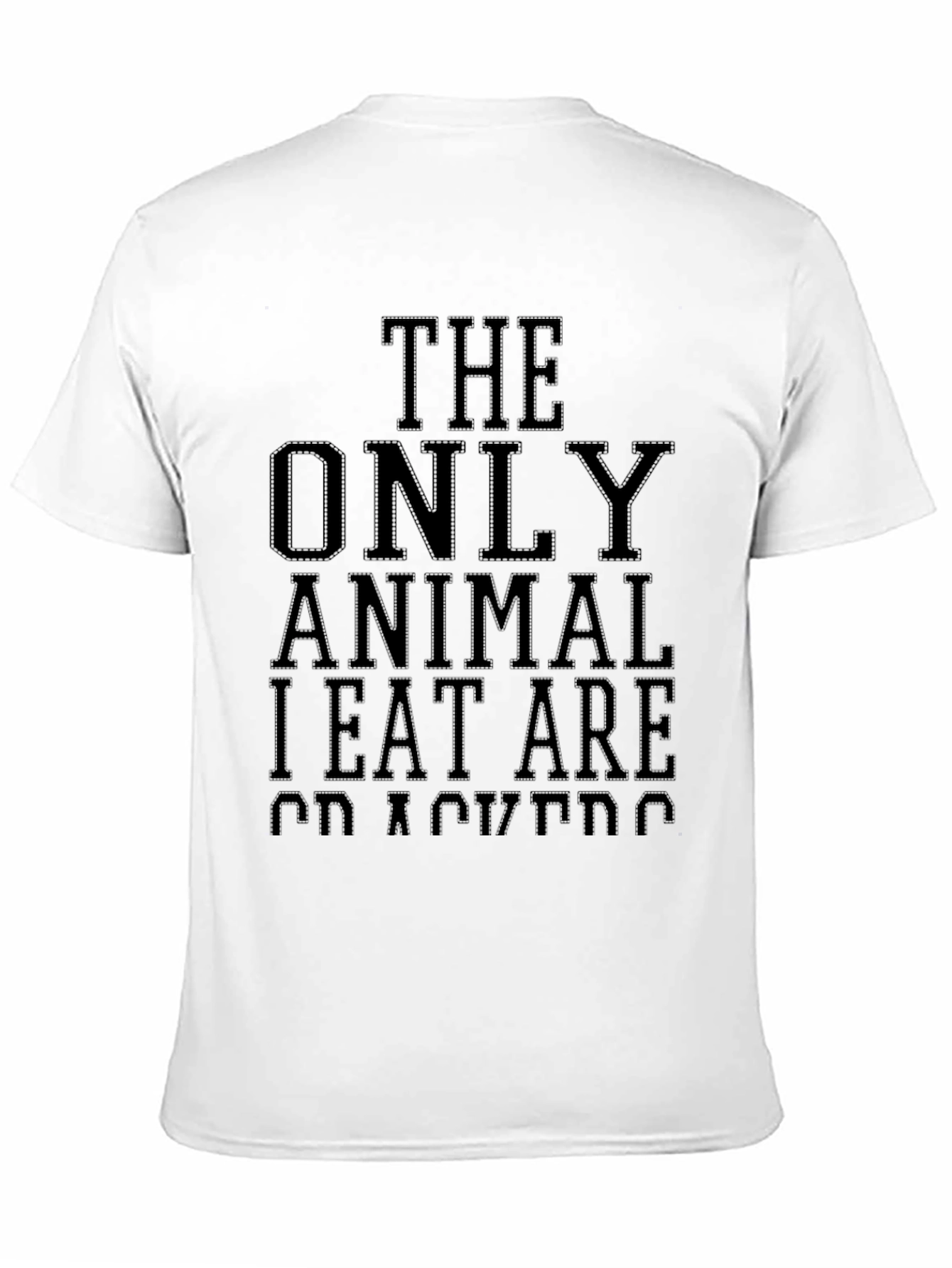Black Funny Sarcastic Animal Lover T-Shirt view 11