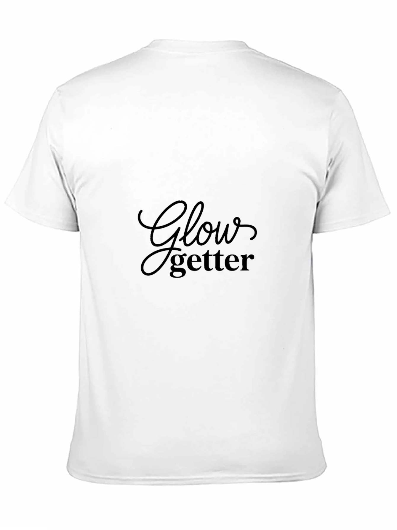 Black Glow Getter Black T-Shirt view 11